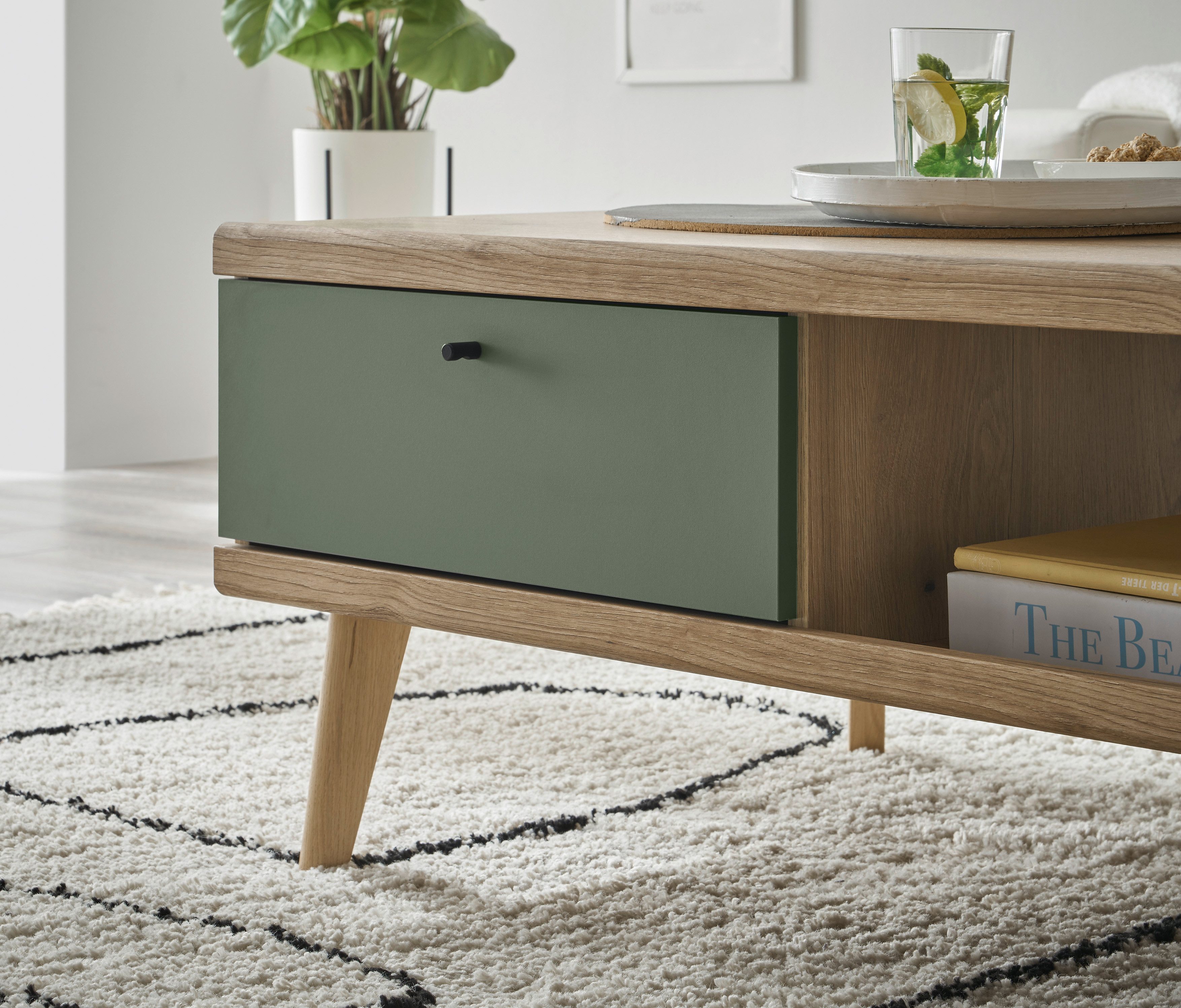 INOSIGN Salontafel MAVAS in moderne trendkleur, breedte 107 cm