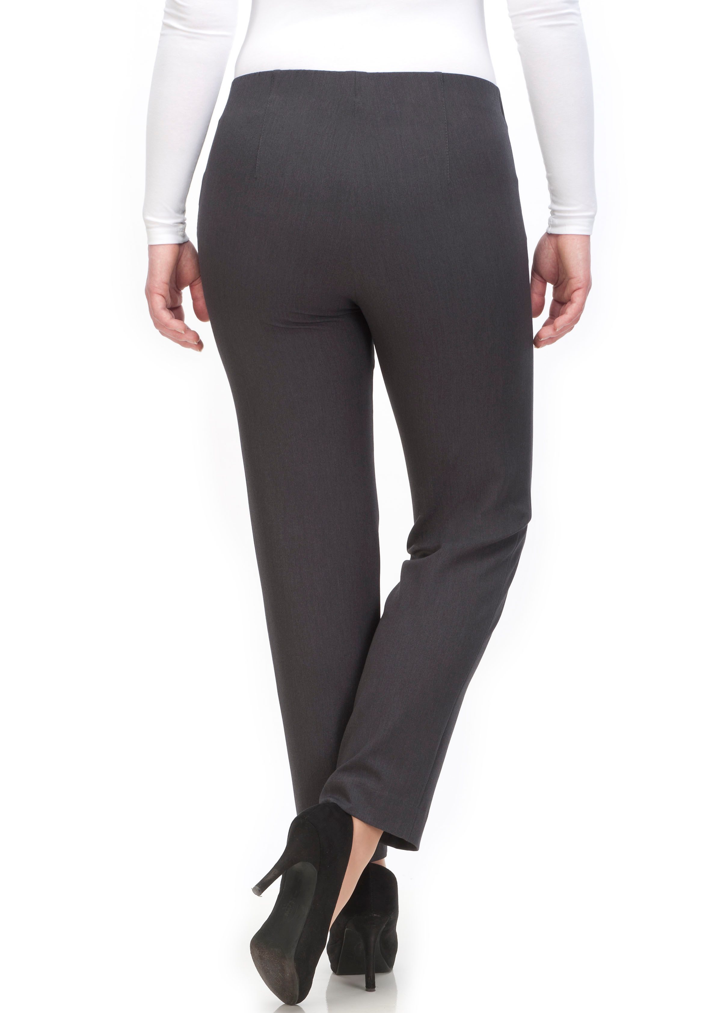 KjBRAND Comfortbroek Instapbroek Susie in bi-stretch, kamgaren look