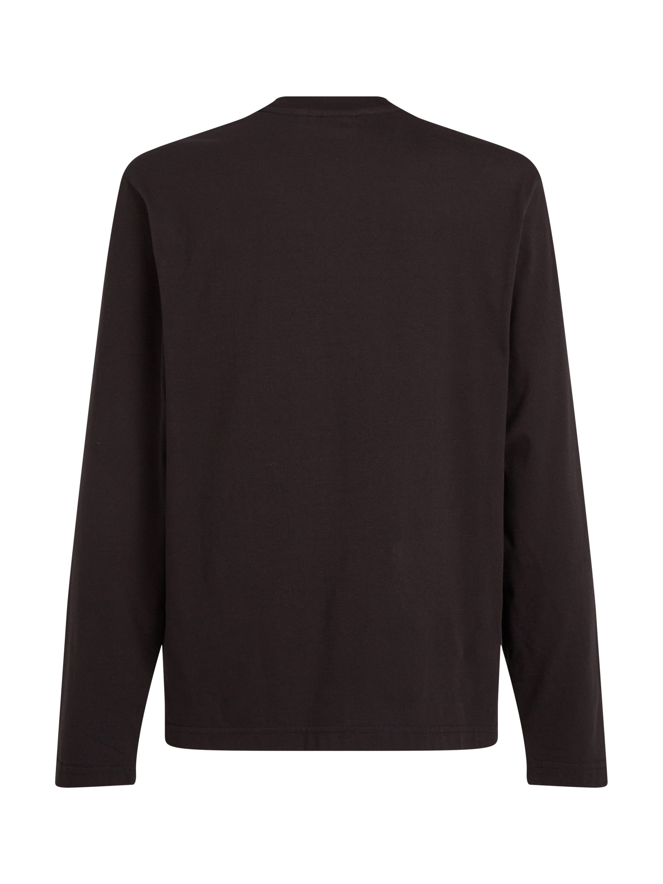 Calvin Klein Shirt met ronde hals SPLIT LINE LOGO LS T-SHIRT