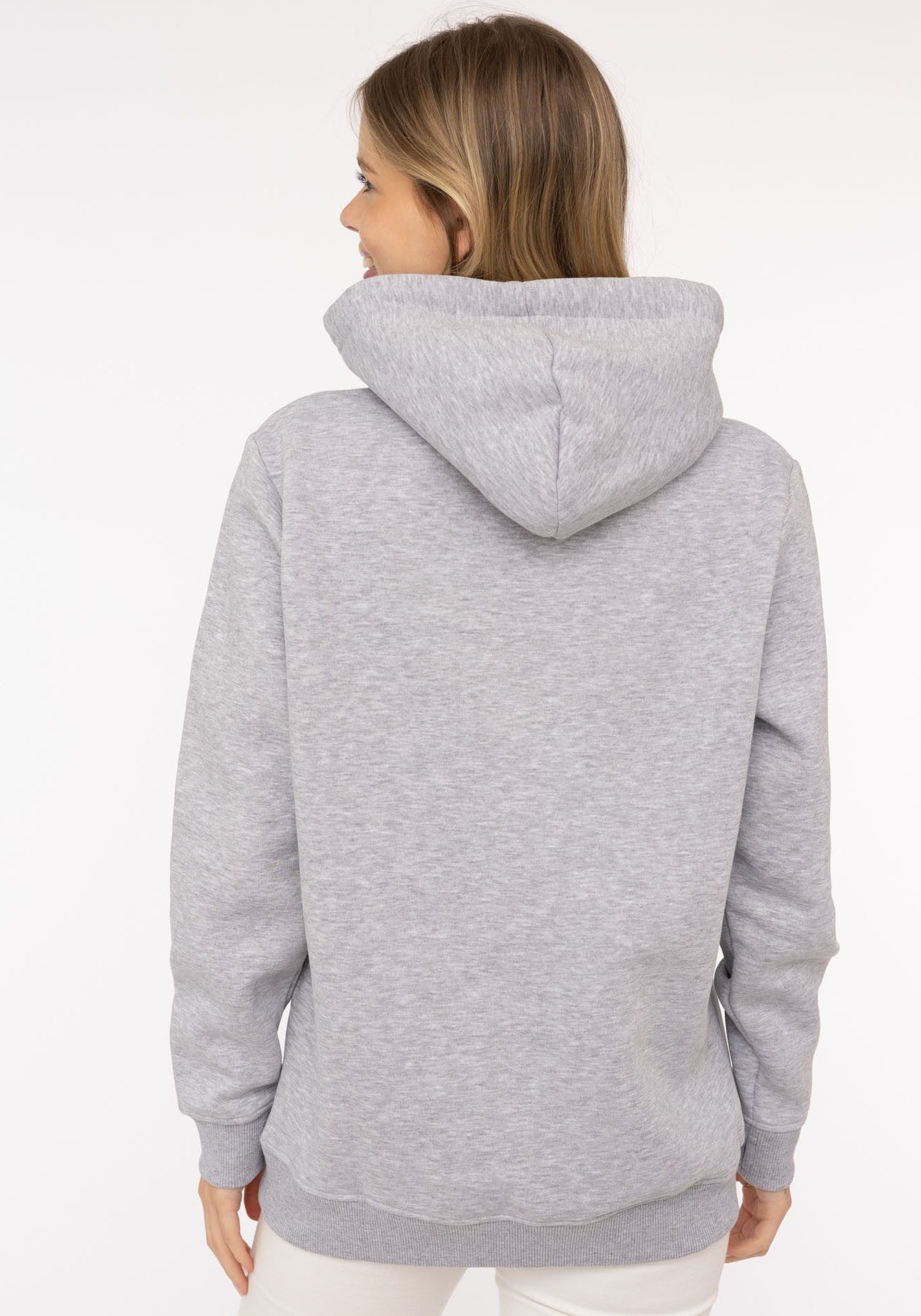 Zwillingsherz Hoodie Easy met kleurrijke easy tekst