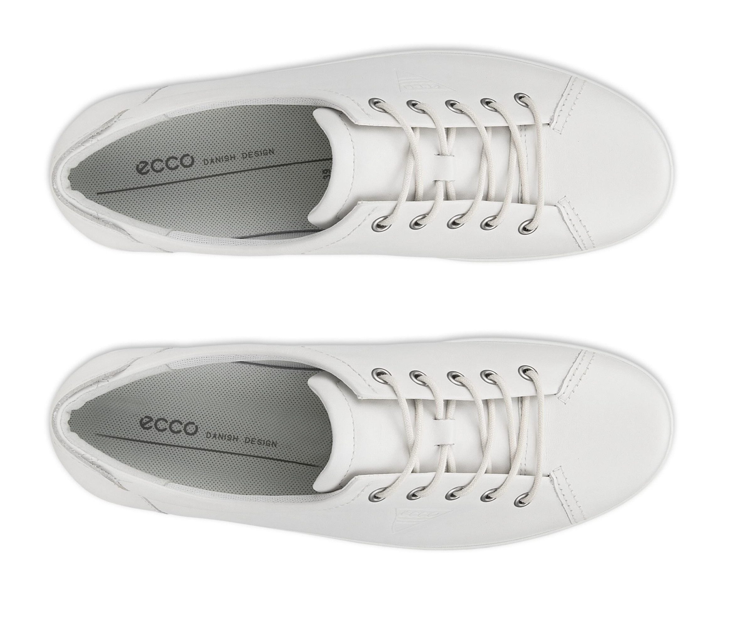 Ecco Sneakers SOFT 2.0 , vrijetijdsschoen, lage schoen, veterschoen met retro-silhouet