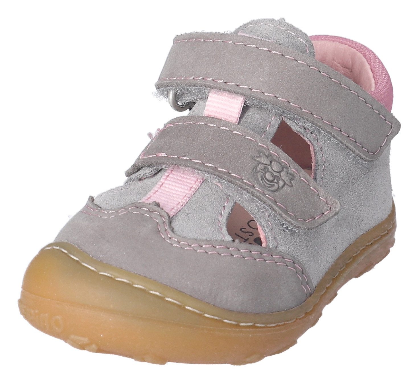 PEPINO by RICOSTA Babyschoentjes Ebi WMS: gemiddeld , klittenbandschoen, leren binnenzool, maat sjabloon te downloaden