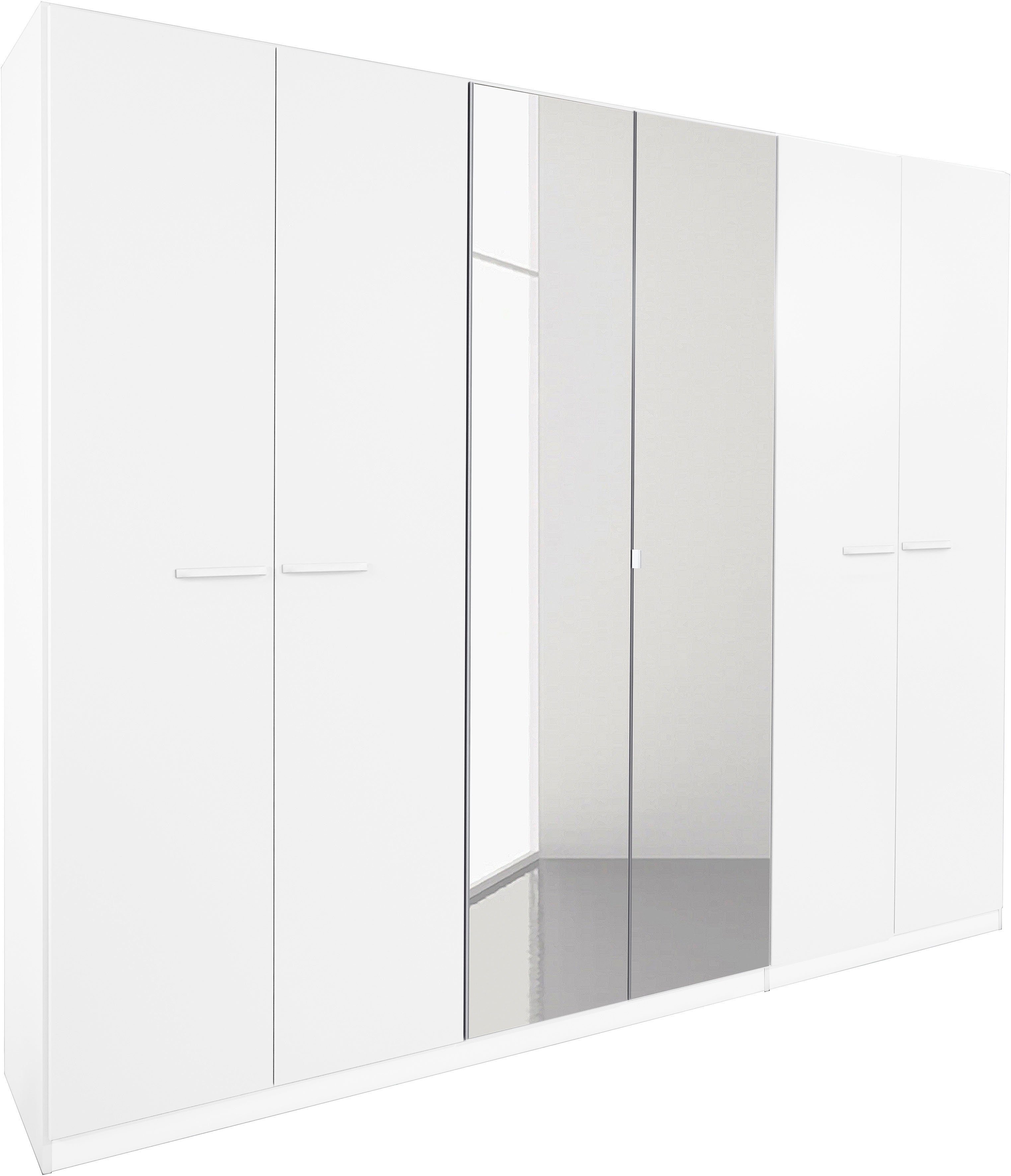 rauch Draaideurkast Kledingkast kast garderobe TOPSELLER OTELI incl. binnenindeling met 3 binnenlades extra planken optioneel met spiegel made in germany