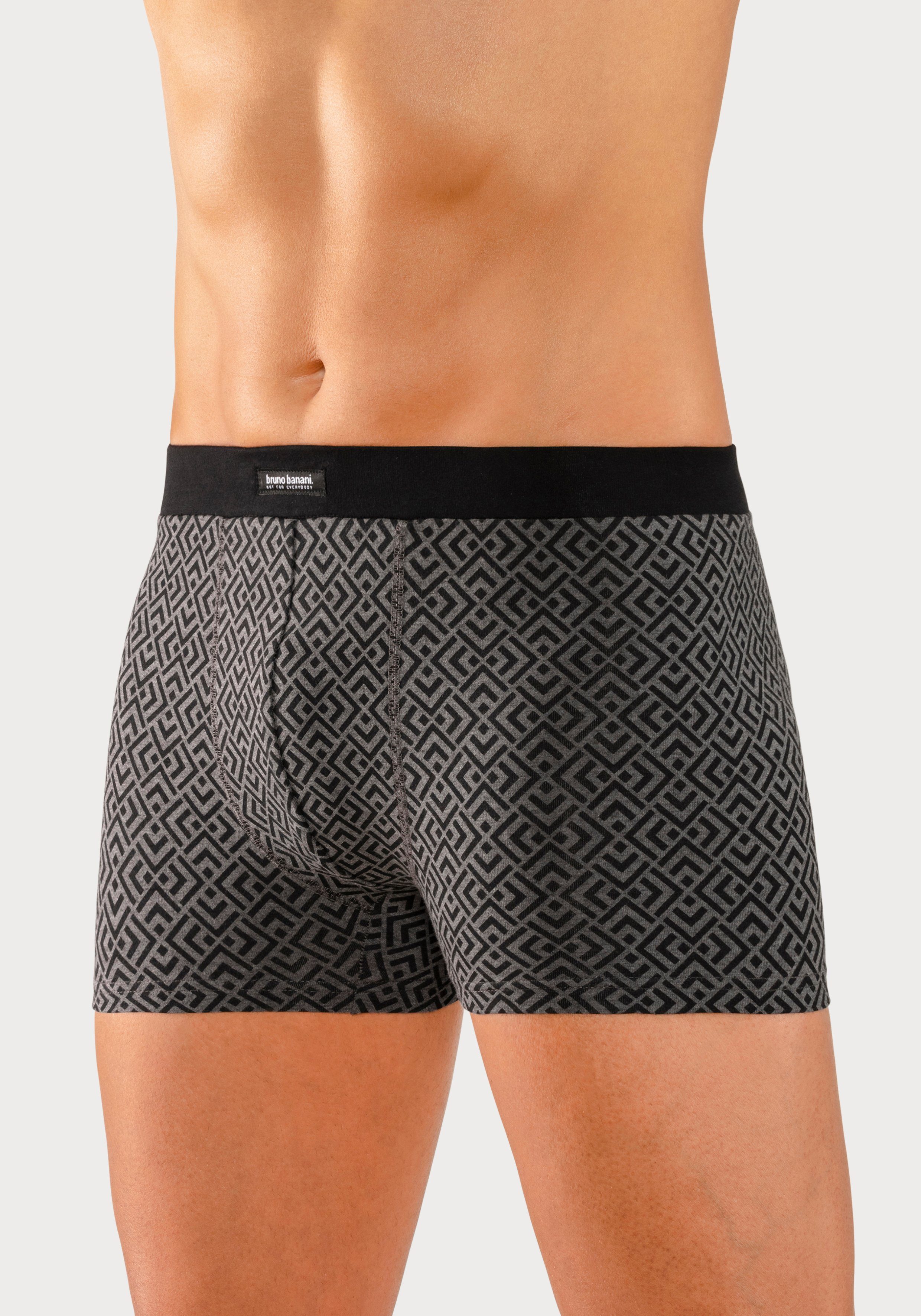 Bruno Banani Boxershort voor heren 1x met een modieuze print (set 3 stuks)