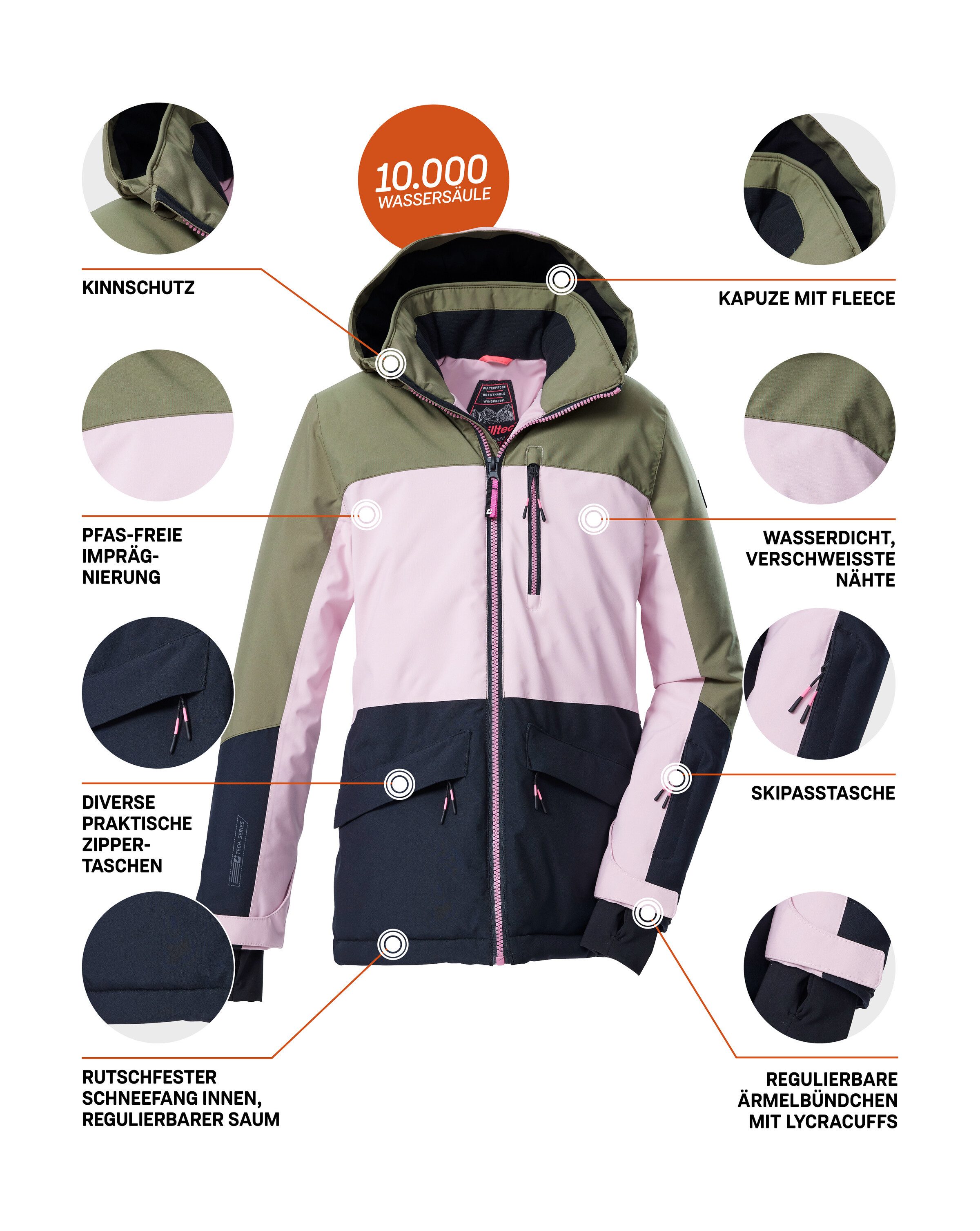 Killtec Ski-jack KSW 208 GRLS SKI JCKT