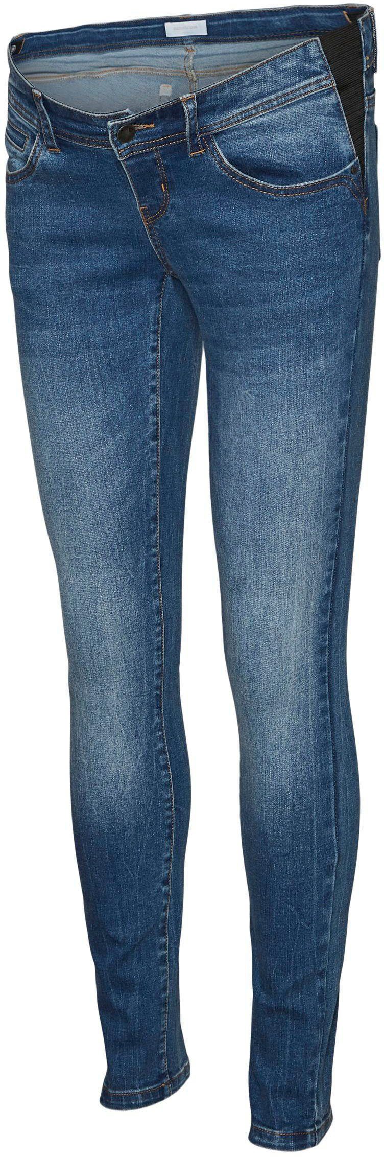 Mamalicious Slim fit jeans | SLIM ELASTIC JEANS OTTO MLEVANS online W. verkrijgbaar
