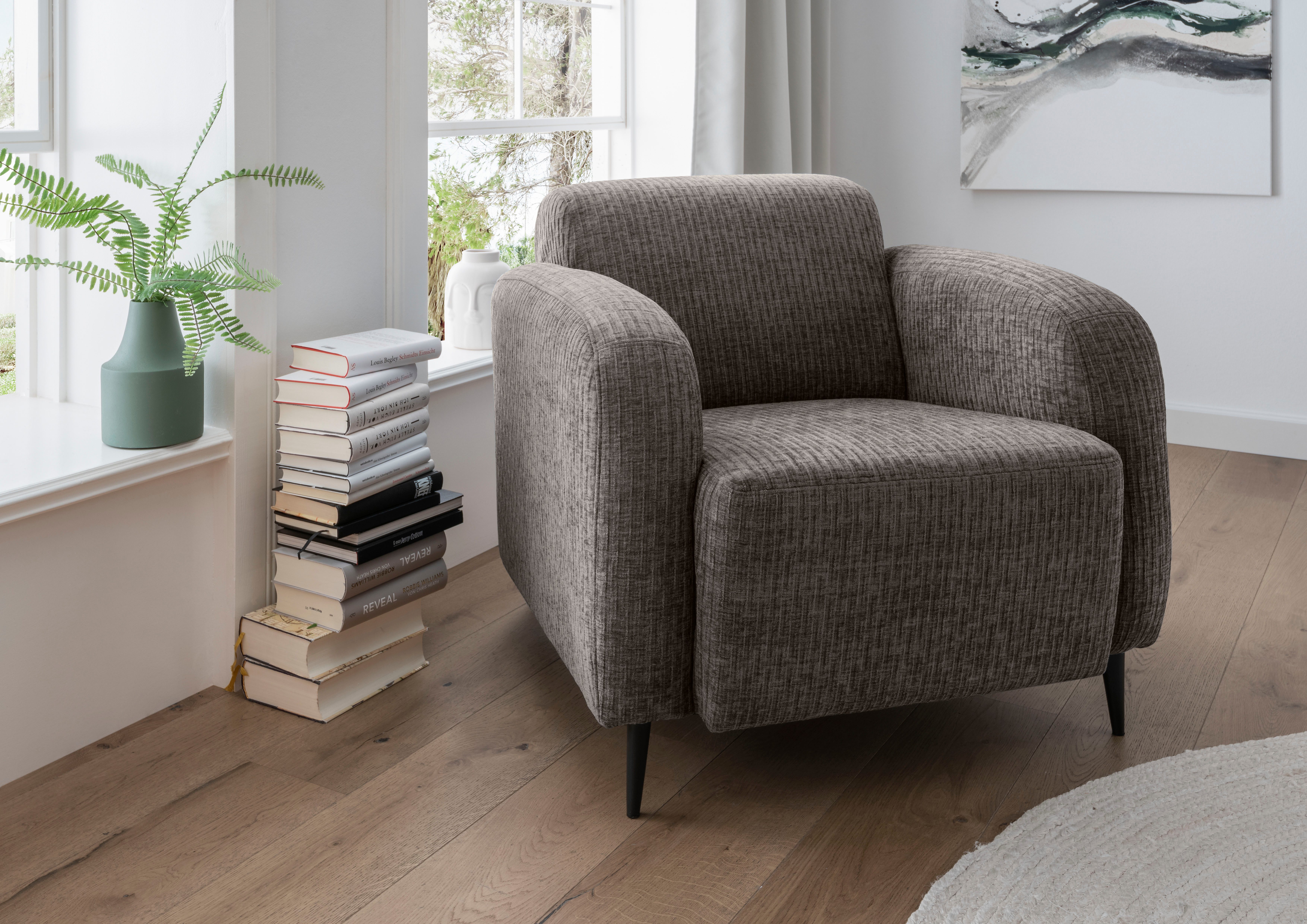 INOSIGN Cocktailfauteuil Marron ook verkrijgbaar als 2-zits en 3-zits