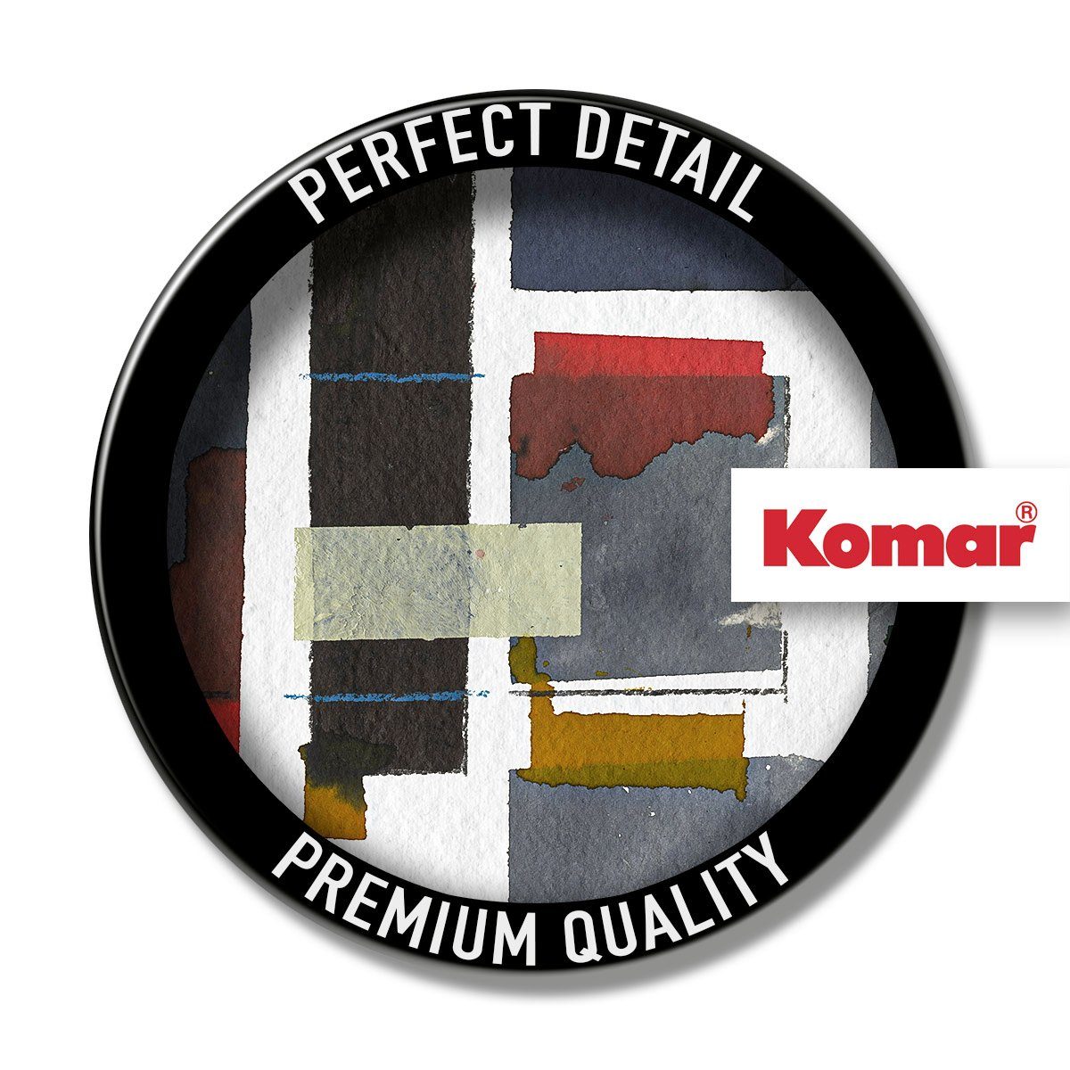 Komar Artprint op linnen Sedation - Afmeting 60 x 90 cm Canvasdoek met echt houten frame (1 stuk)