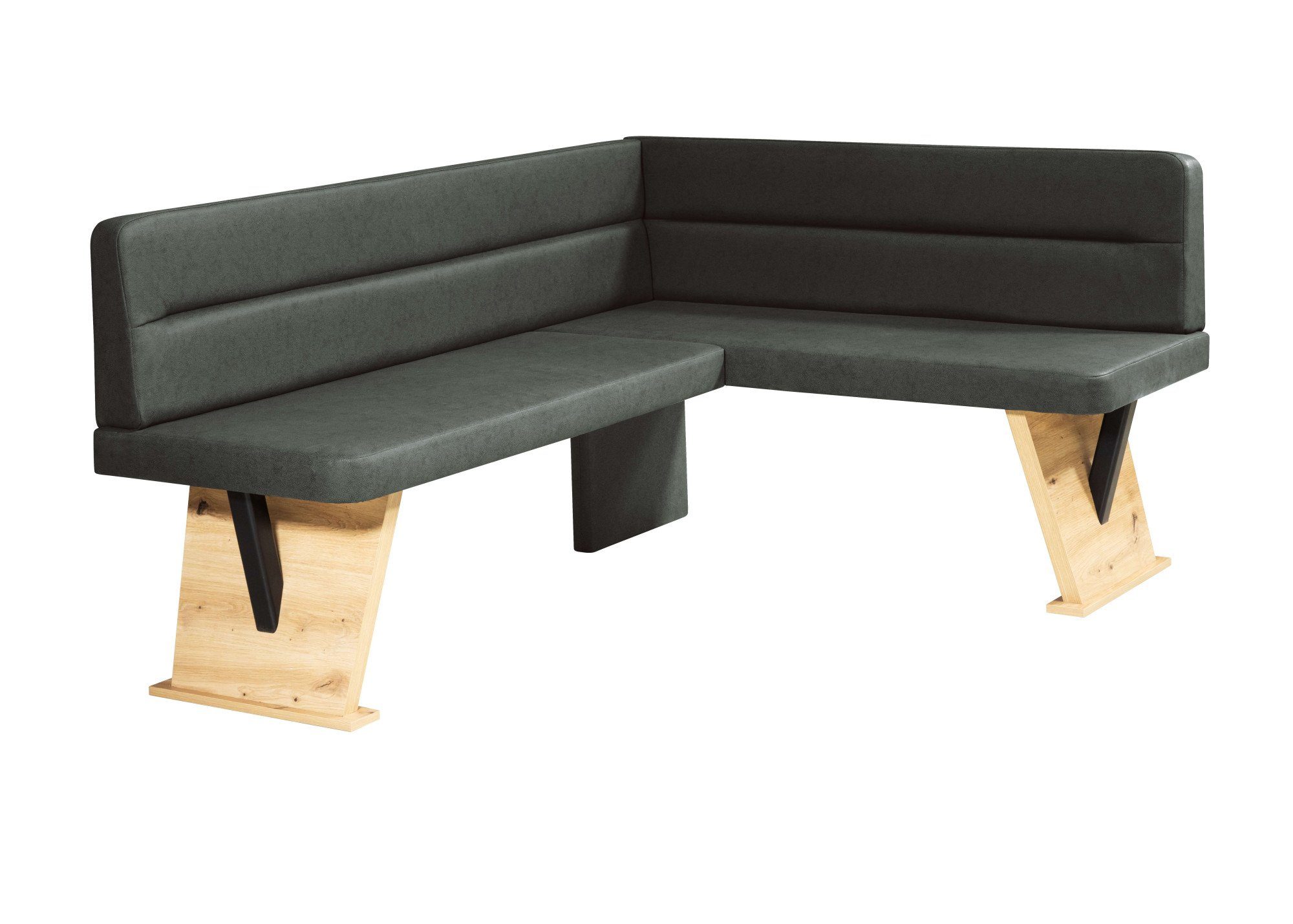 Home affaire Eethoek Laros zitgroep, hoekbank, stoelen, tafel perfect voor keuken, eetkamer, woonkamer, bestseller (set, 4-delig)