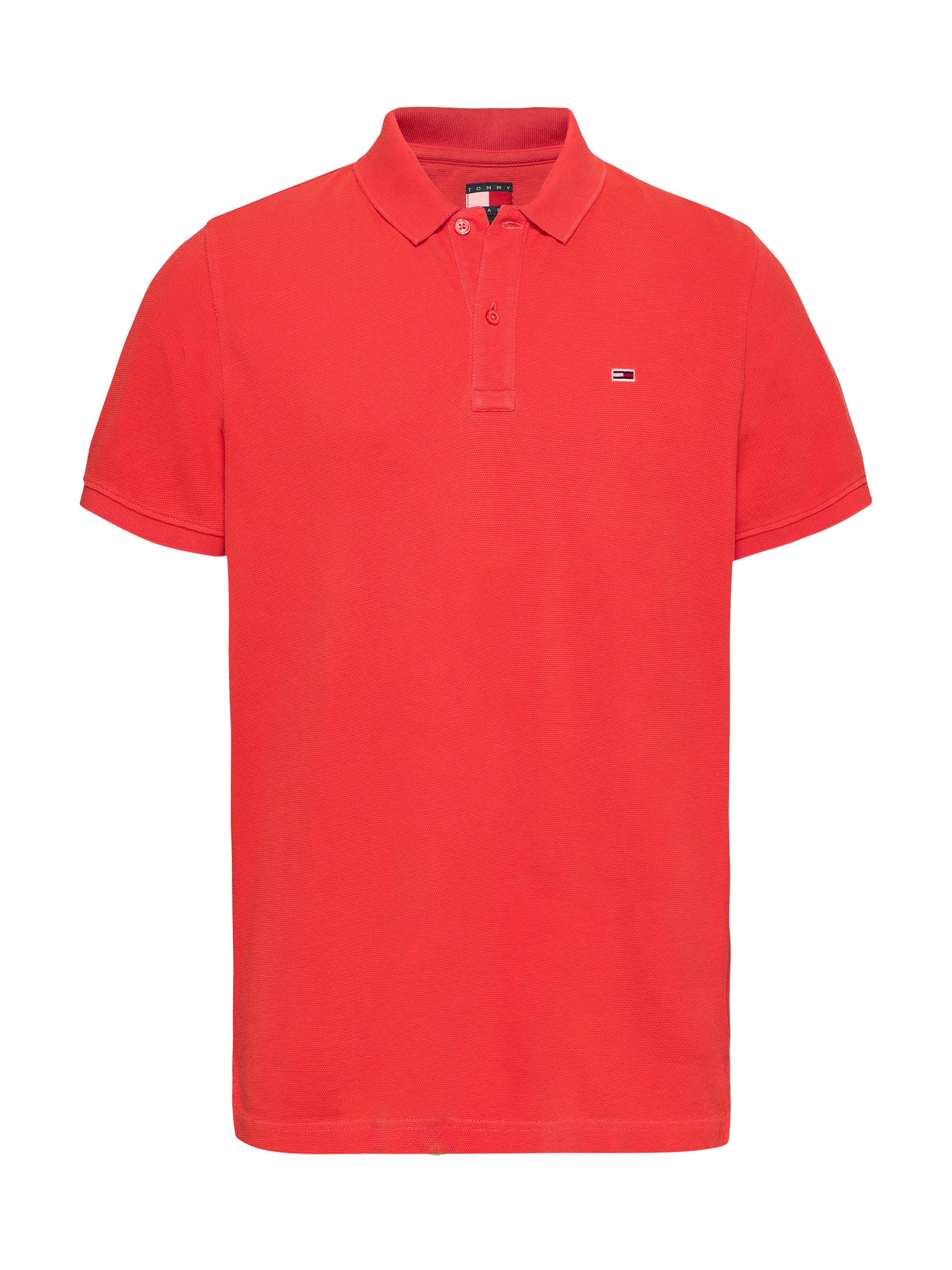 TOMMY JEANS Poloshirt TJM SLIM ESSENTIAL GD POLO SS