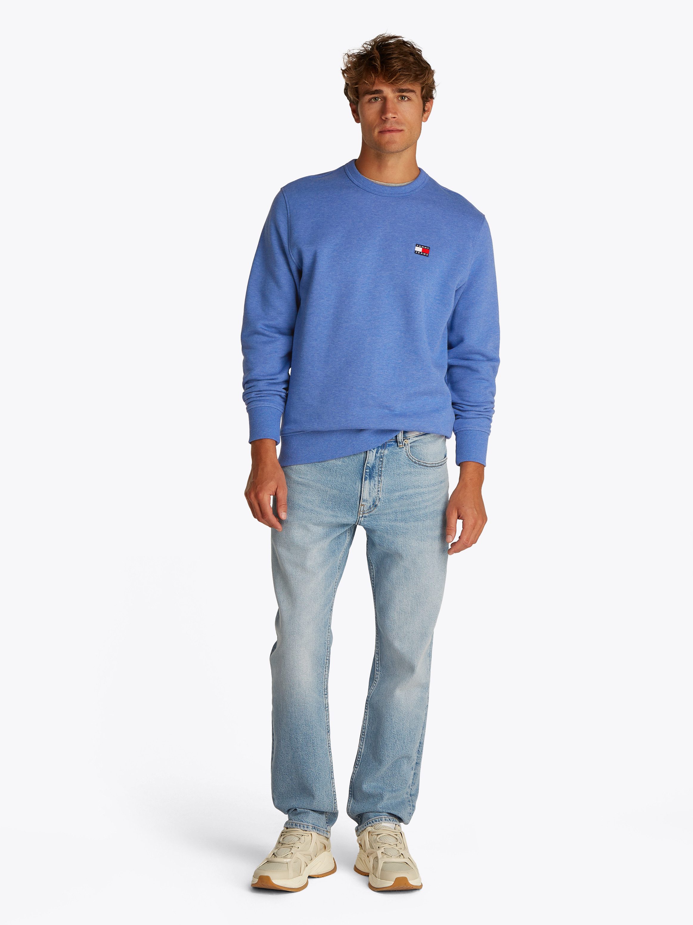 TOMMY JEANS Sweatshirt TJM REG BADGE CREW EXT