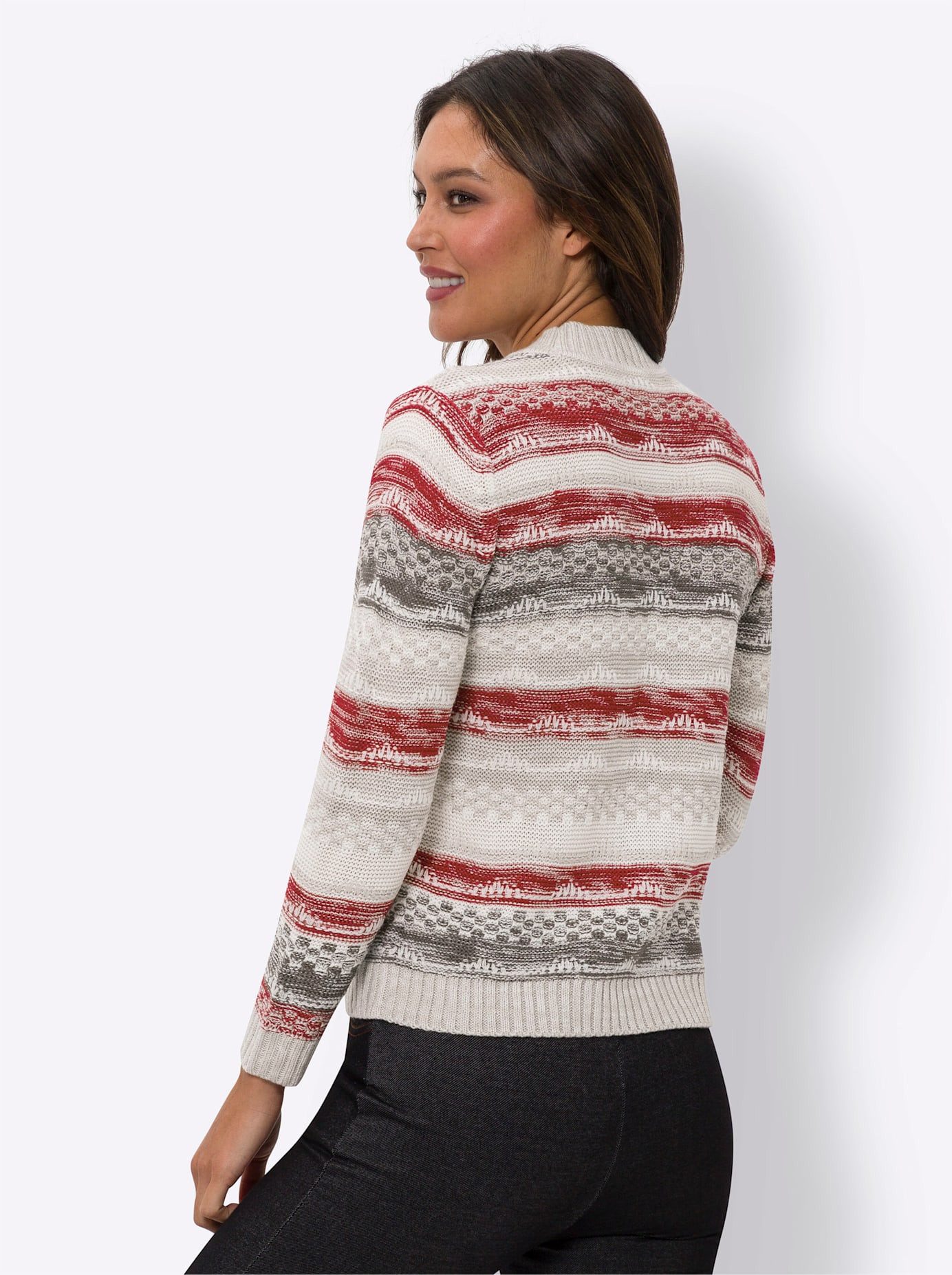 Classic Basics Trui met staande kraag Trui met lange mouwen
