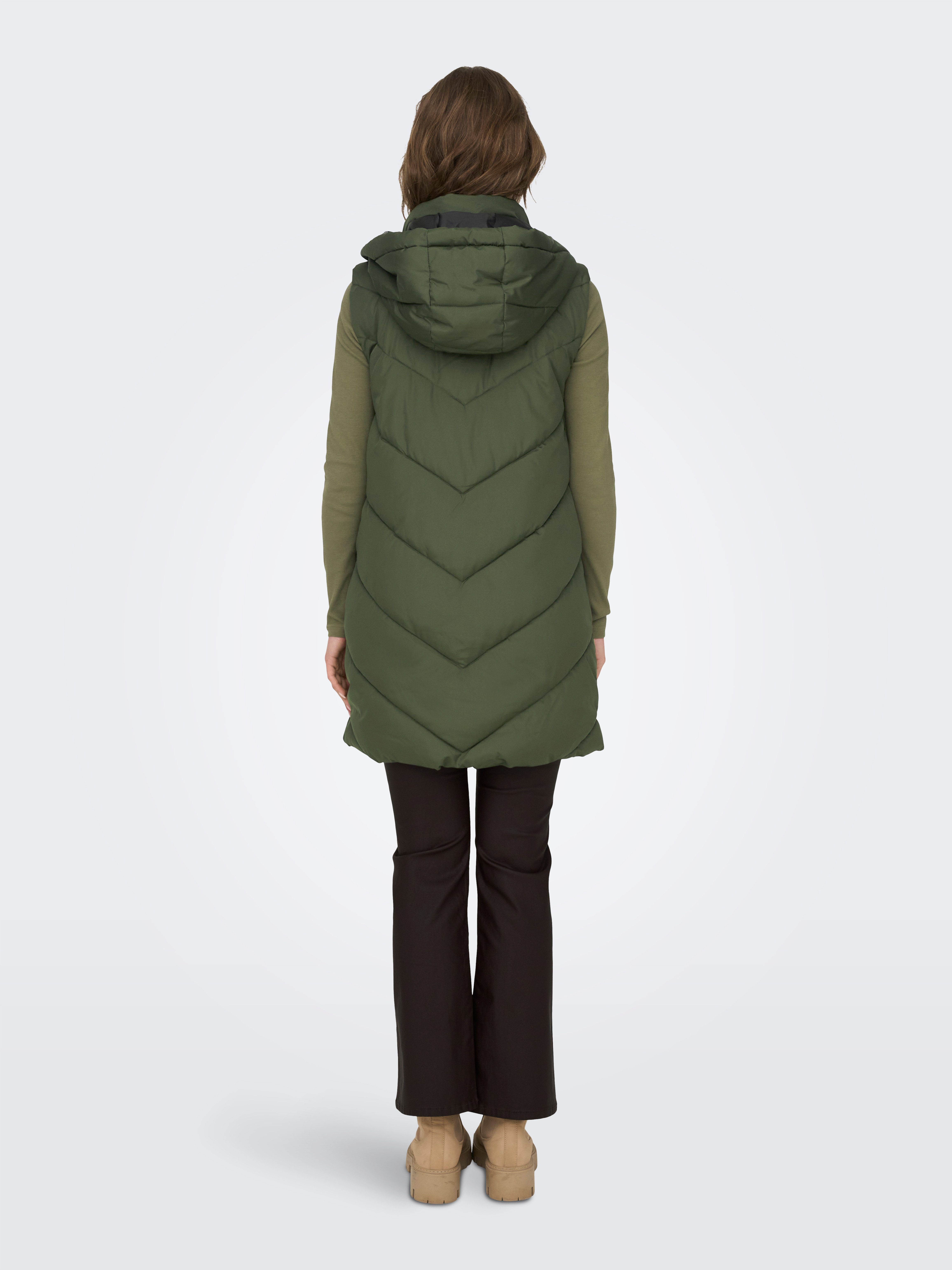 JDY Bodywarmer JDYSKYLAR LIFE HOOD WAISTCOAT OTW NOOS