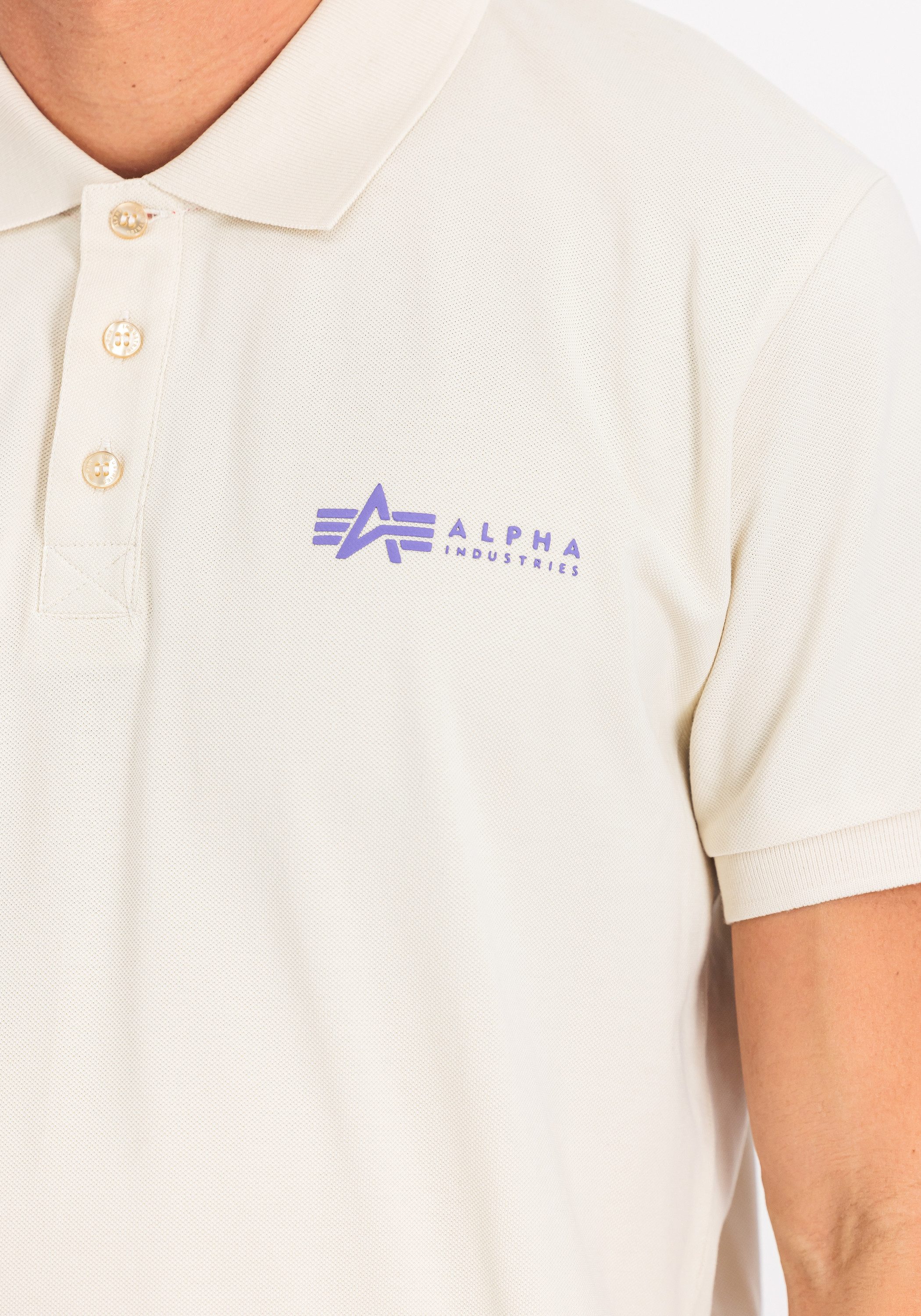 Alpha Industries Poloshirt Alpha Industries Men - Polo Shirts Basic Polo Small Logo