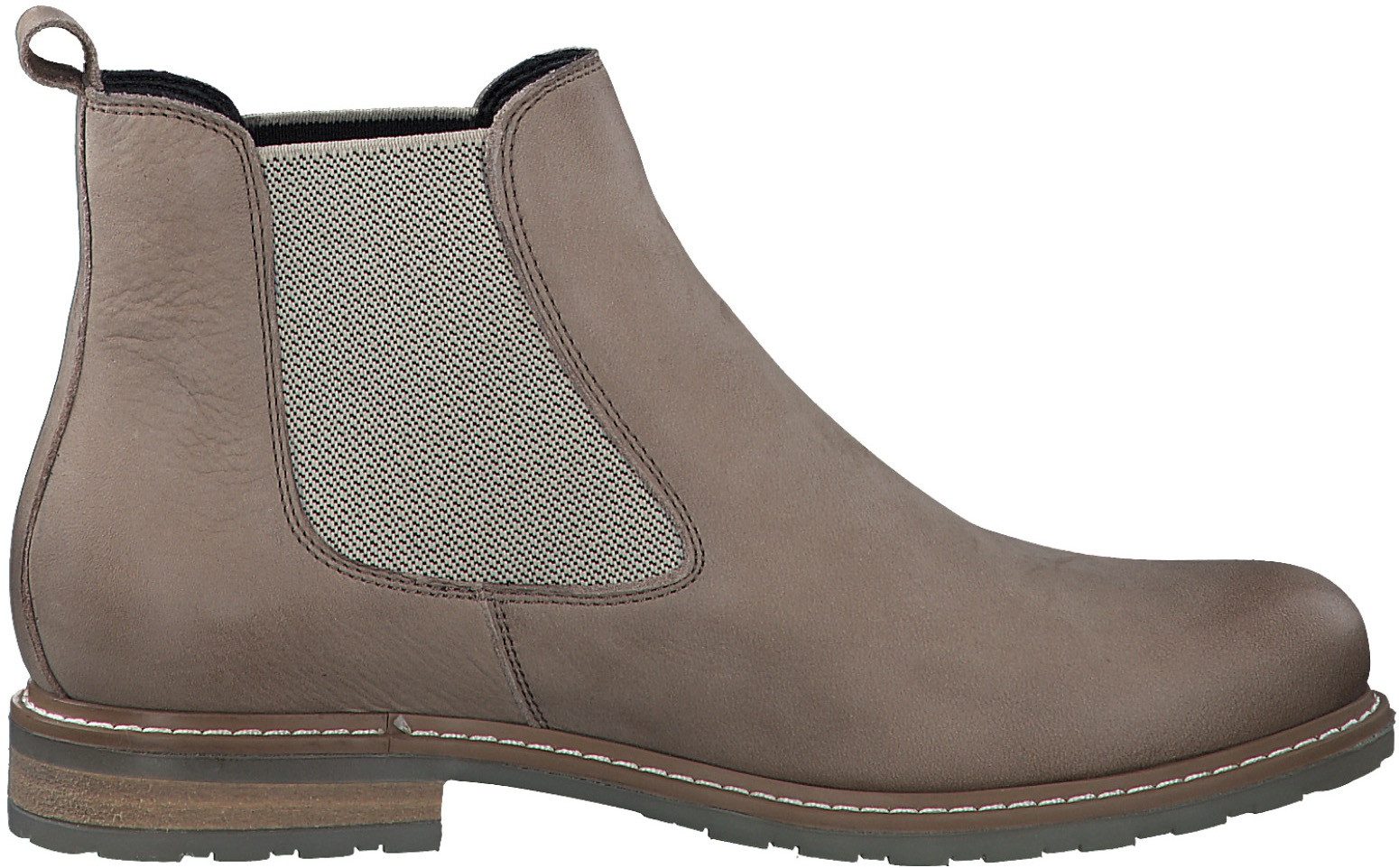Tamaris Chelsea-boots hakken, enkellaars, zakelijke schoen, instaplaarzen, aantrek-lus