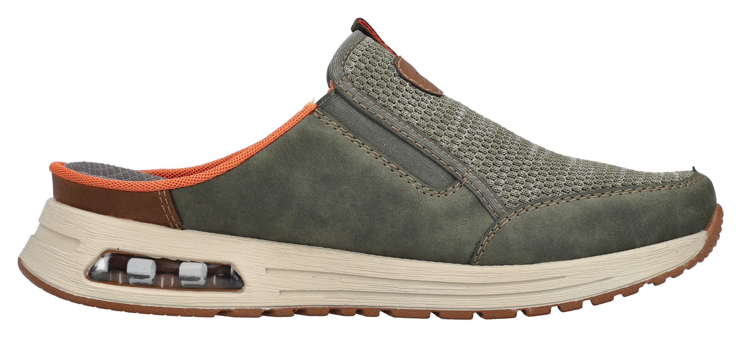 Rieker Clogs , zomer schoen, strand schoen, huisschoen met zij-elastische inzetten