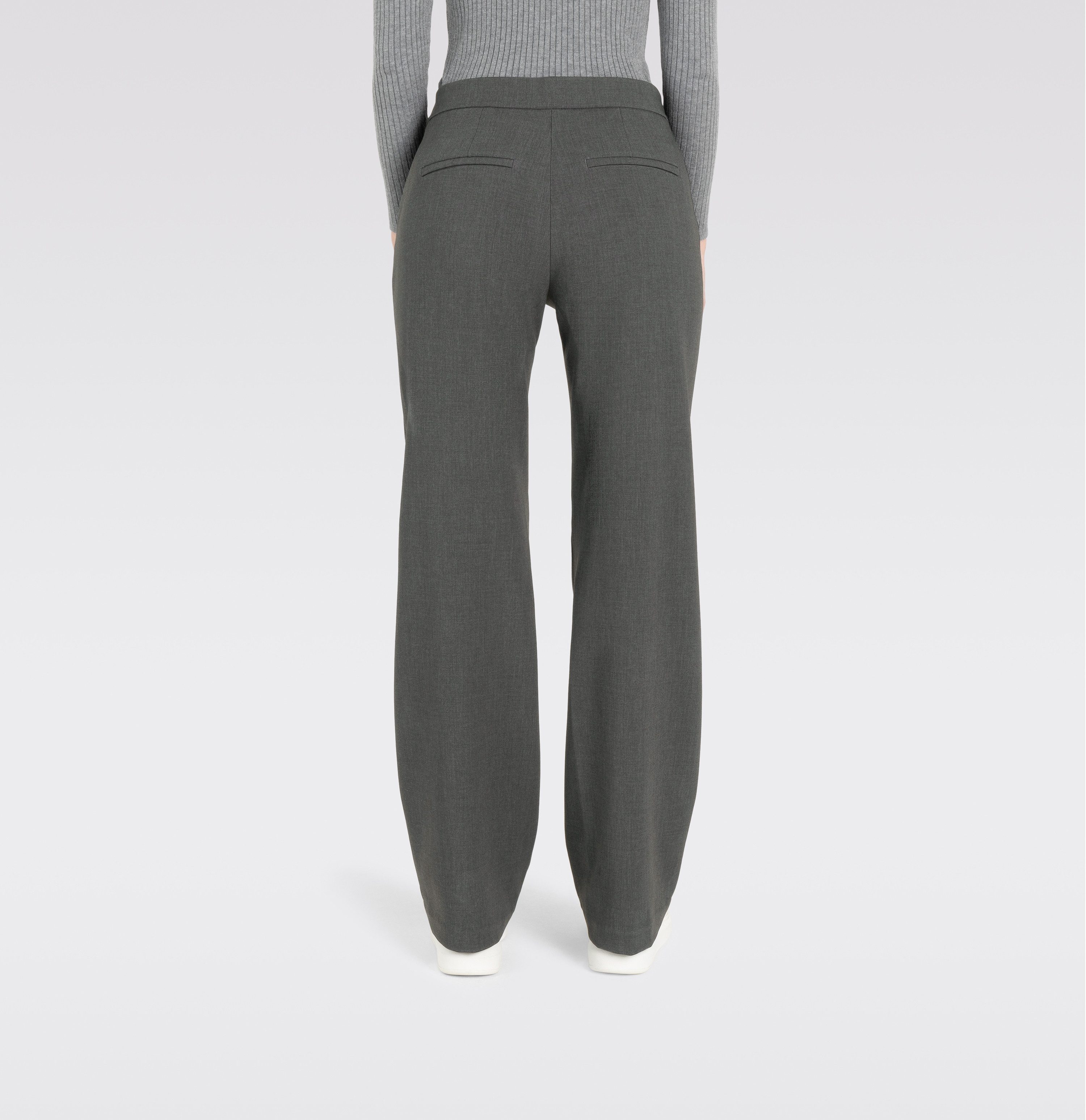 MAC Pantalon Chiara met visgraatdessin