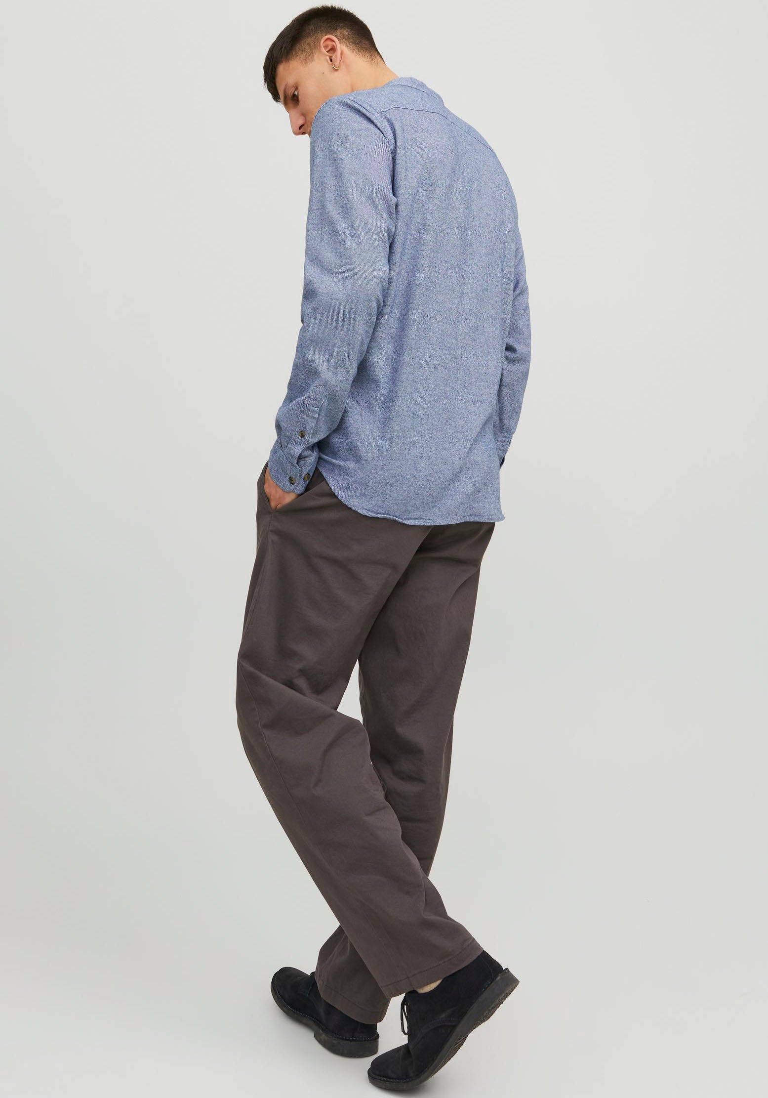 Jack & Jones Overhemd met lange mouwen JJEBAND MELANGE SHIRT LS SN