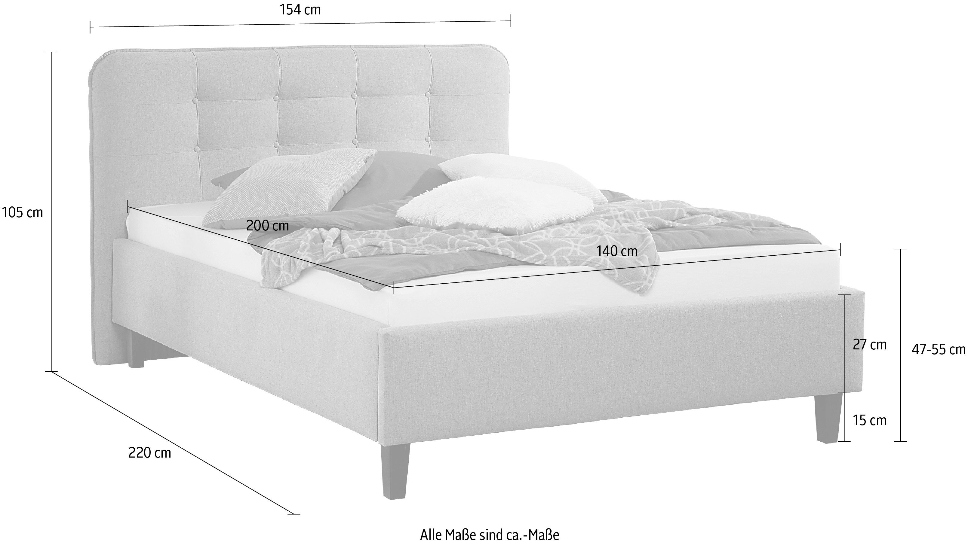 Maintal Gestoffeerd bed Livermore