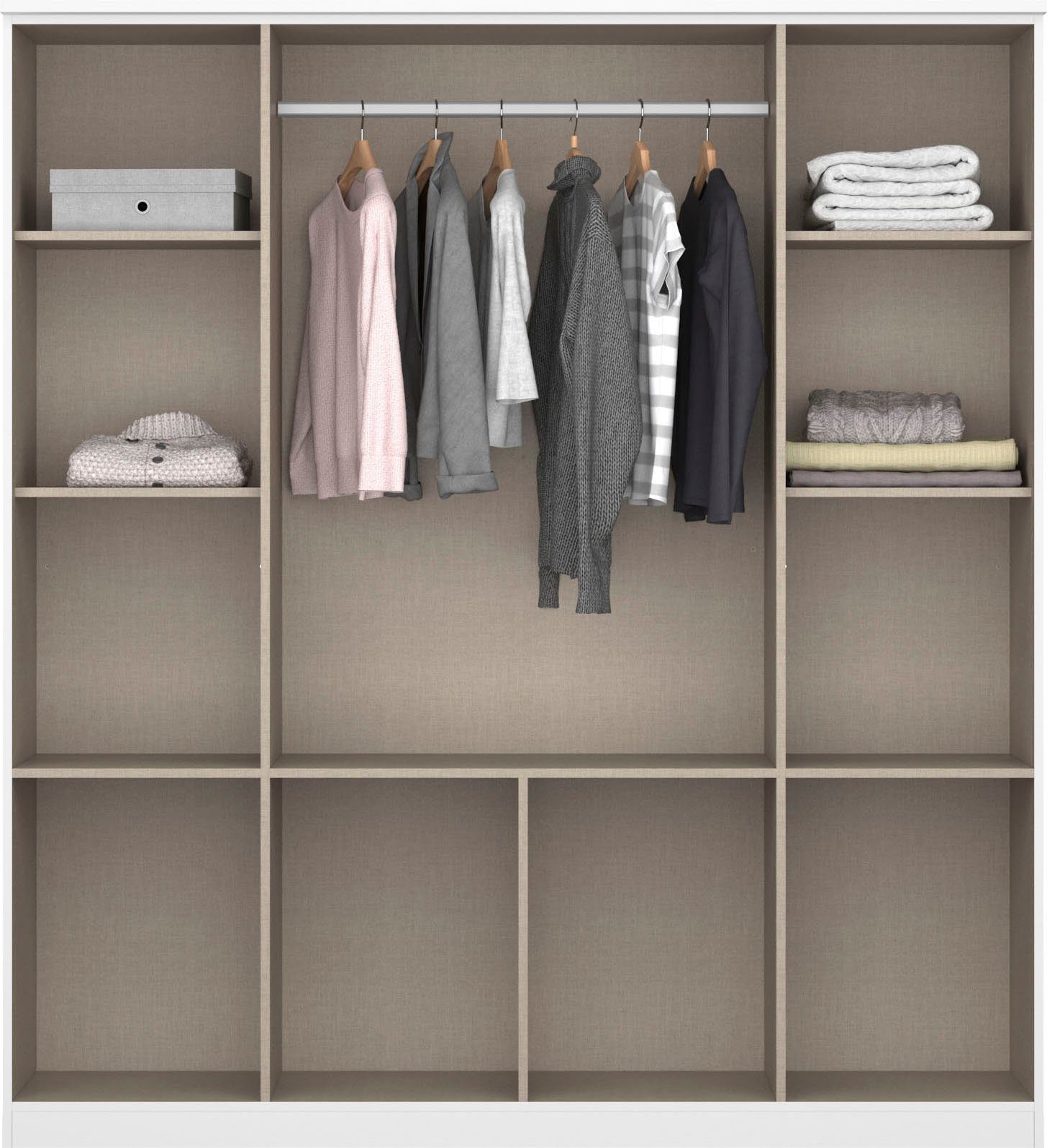 rauch Kledingkast kast garderobe plafondhoge kast BREMEN