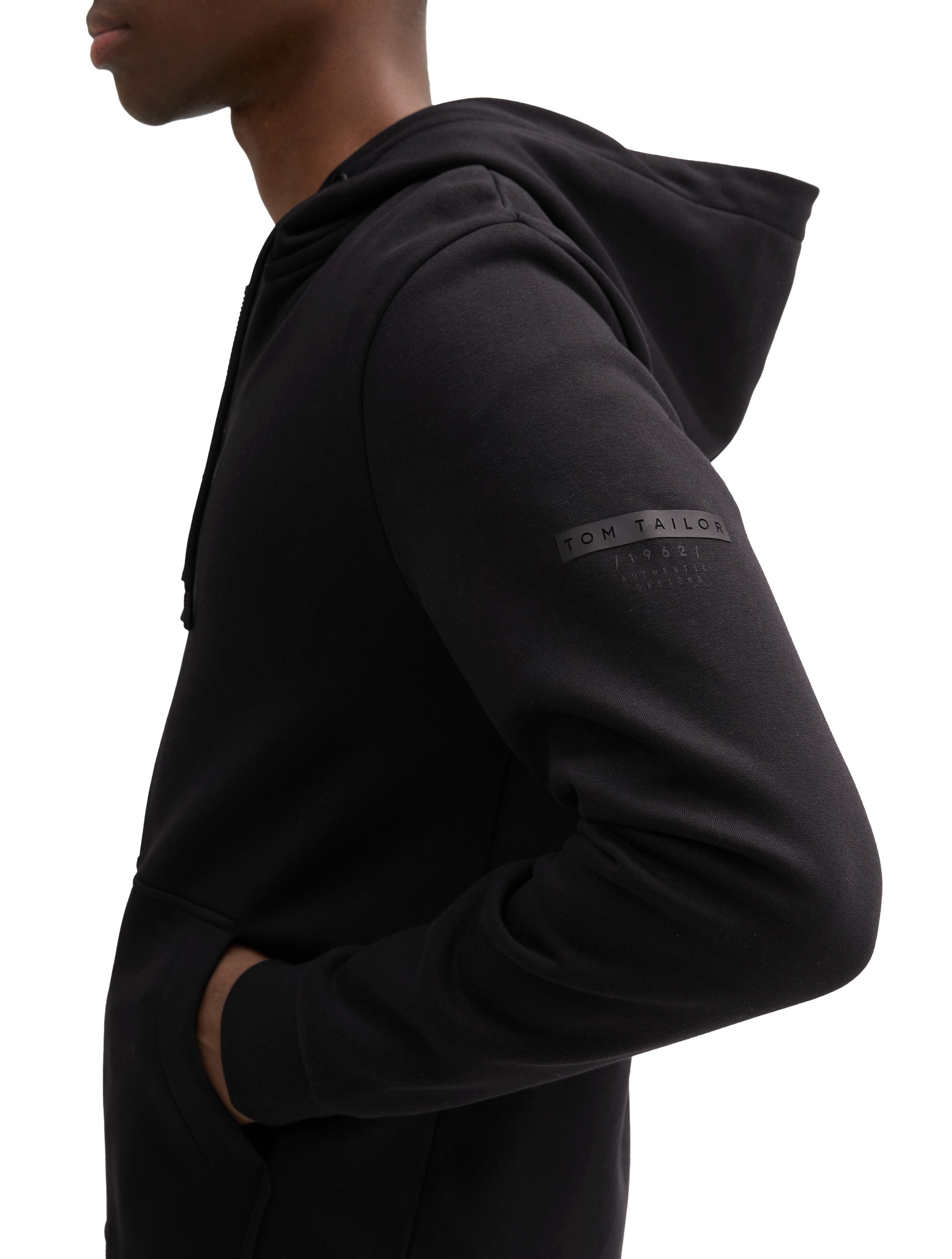 Tom Tailor Capuchonsweatvest met een capuchon