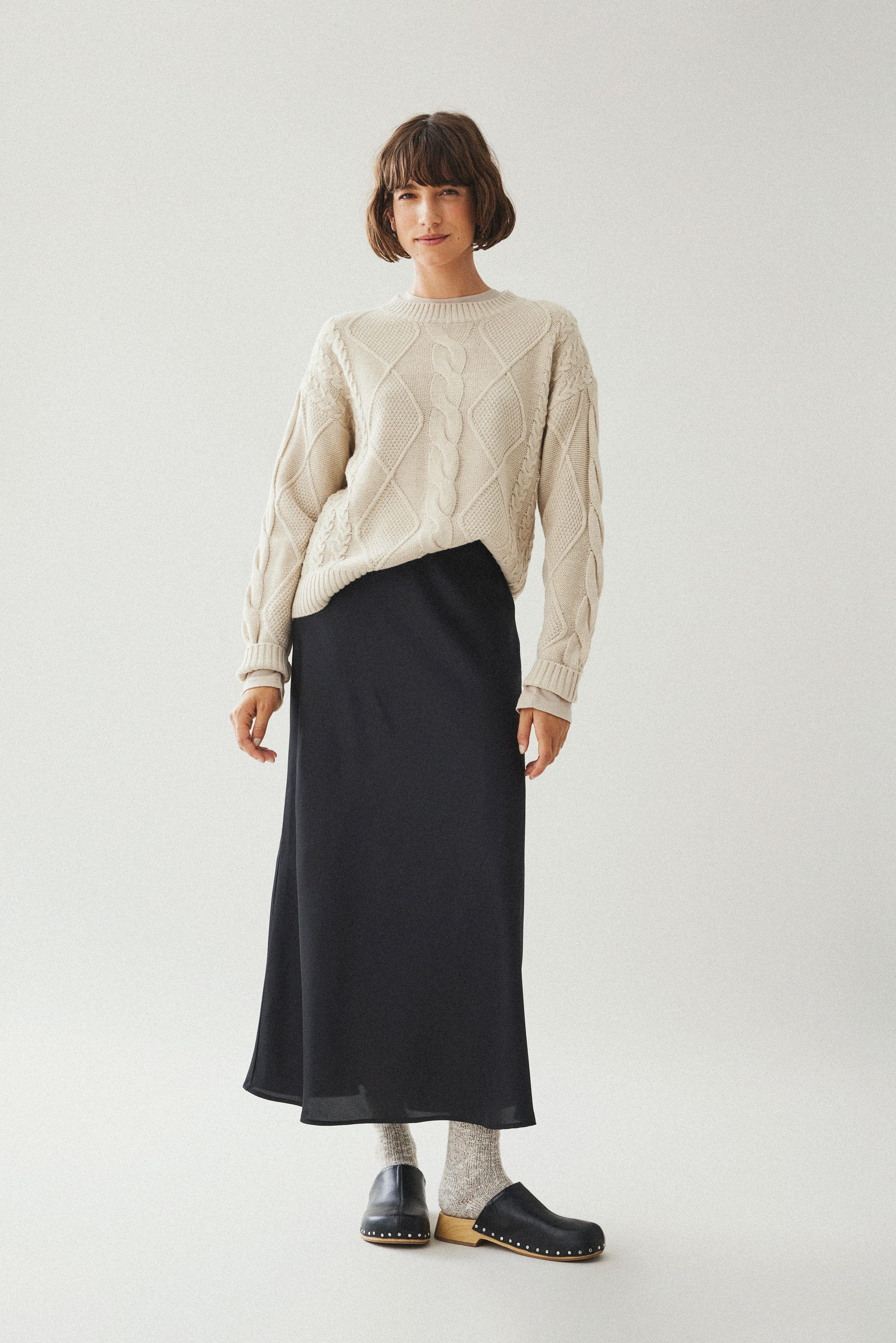 Vila Maxirok VIELLETTE HW LONG SKIRT - NOOS