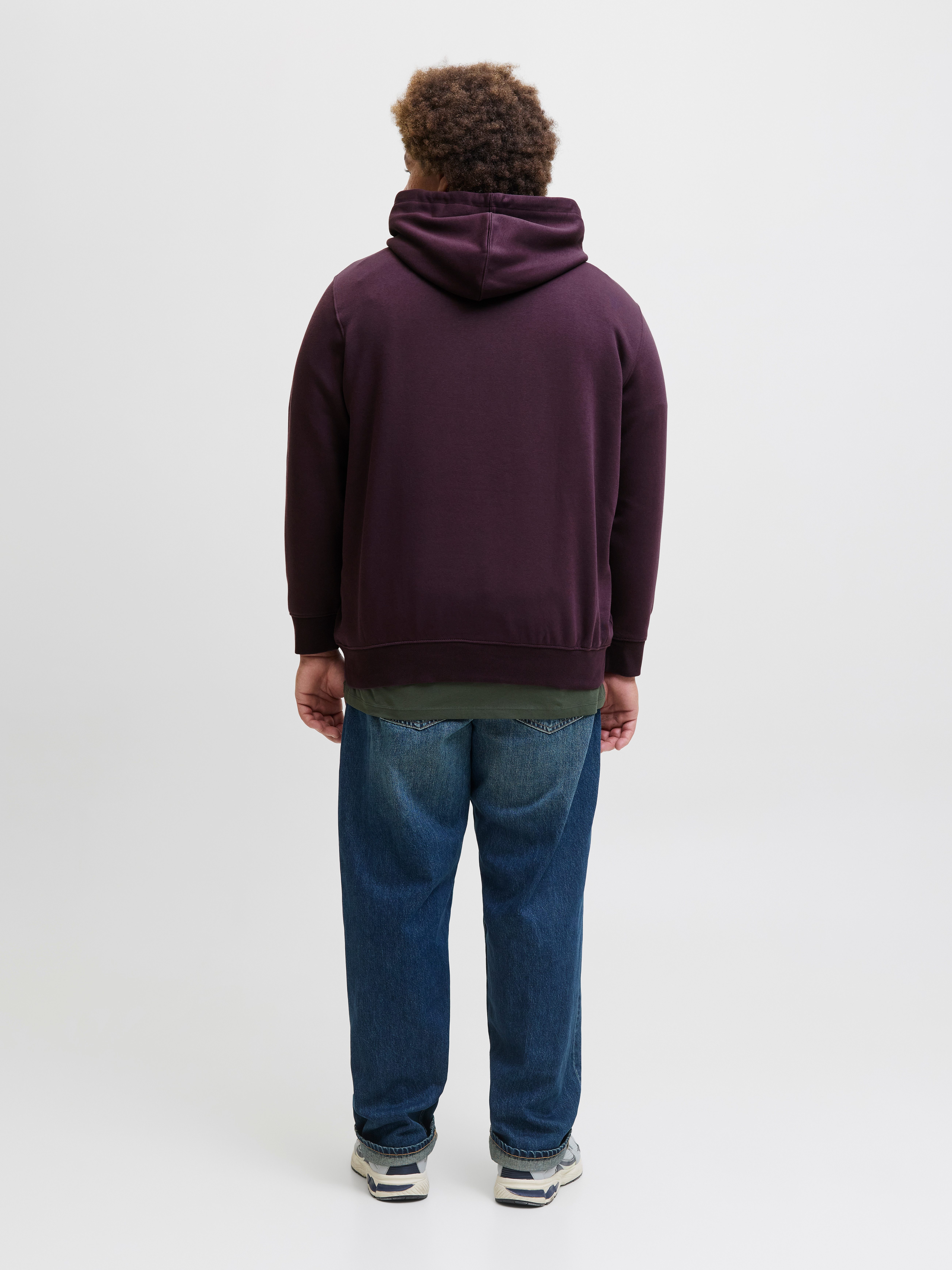 Jack & Jones PlusSize Hoodie JJESTAR JJ SWEAT HOOD NOOS PLS
