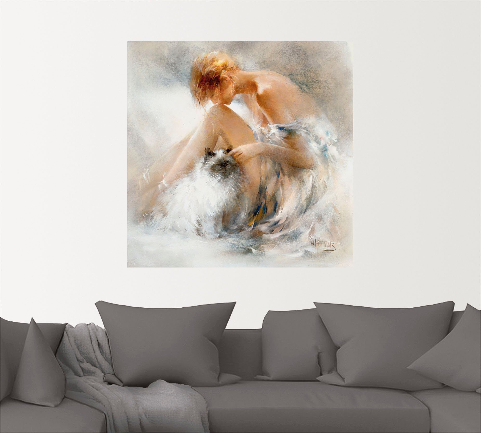 Artland Artprint Verlangen als artprint op linnen, poster, muursticker in verschillende maten