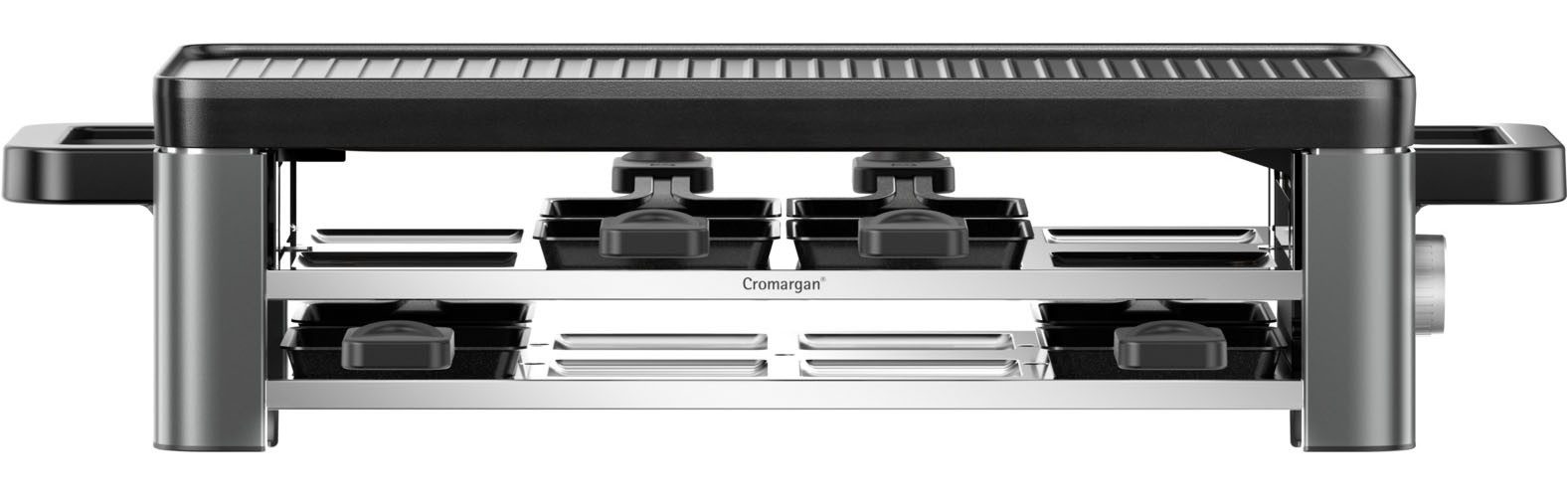 WMF Raclette Master, indirekte LED-Beleuchtung, Keramikbeschichtung