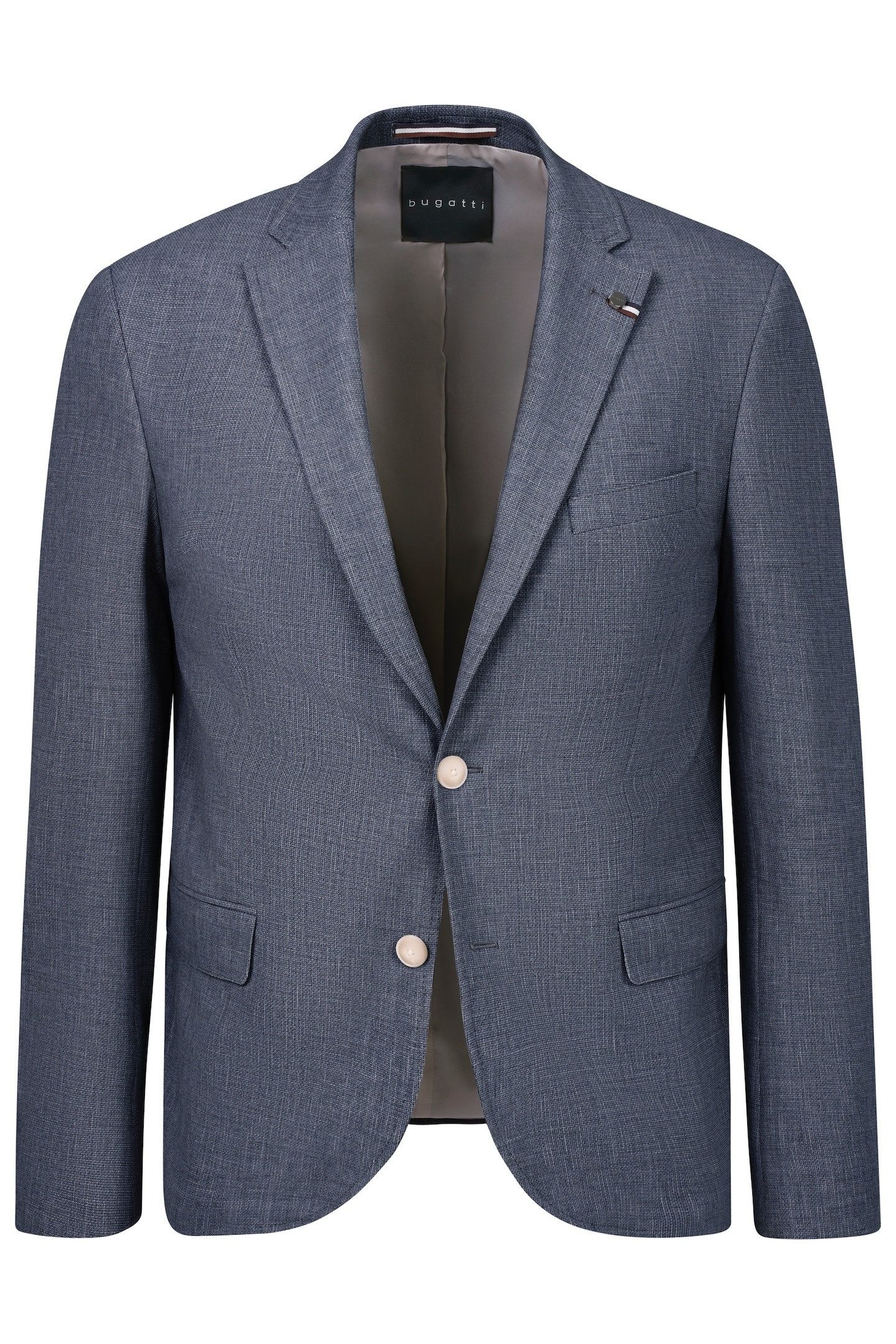 Bugatti Colbert met reverskraag en stretchfunctie heren colberts & blazers maat 60 blauw