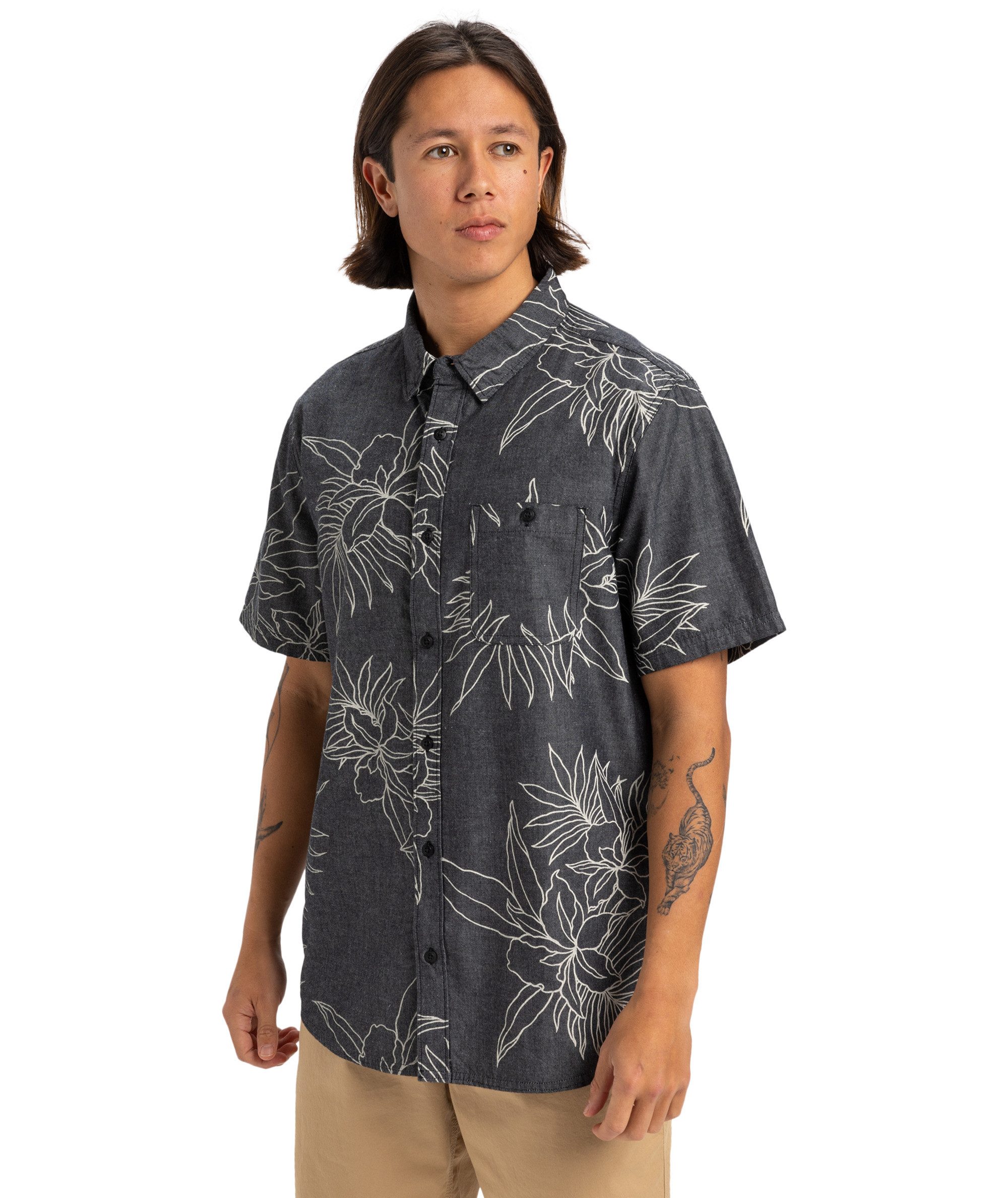 Quiksilver Overhemd met korte mouwen GAWANHILL SHORT SLEEVE