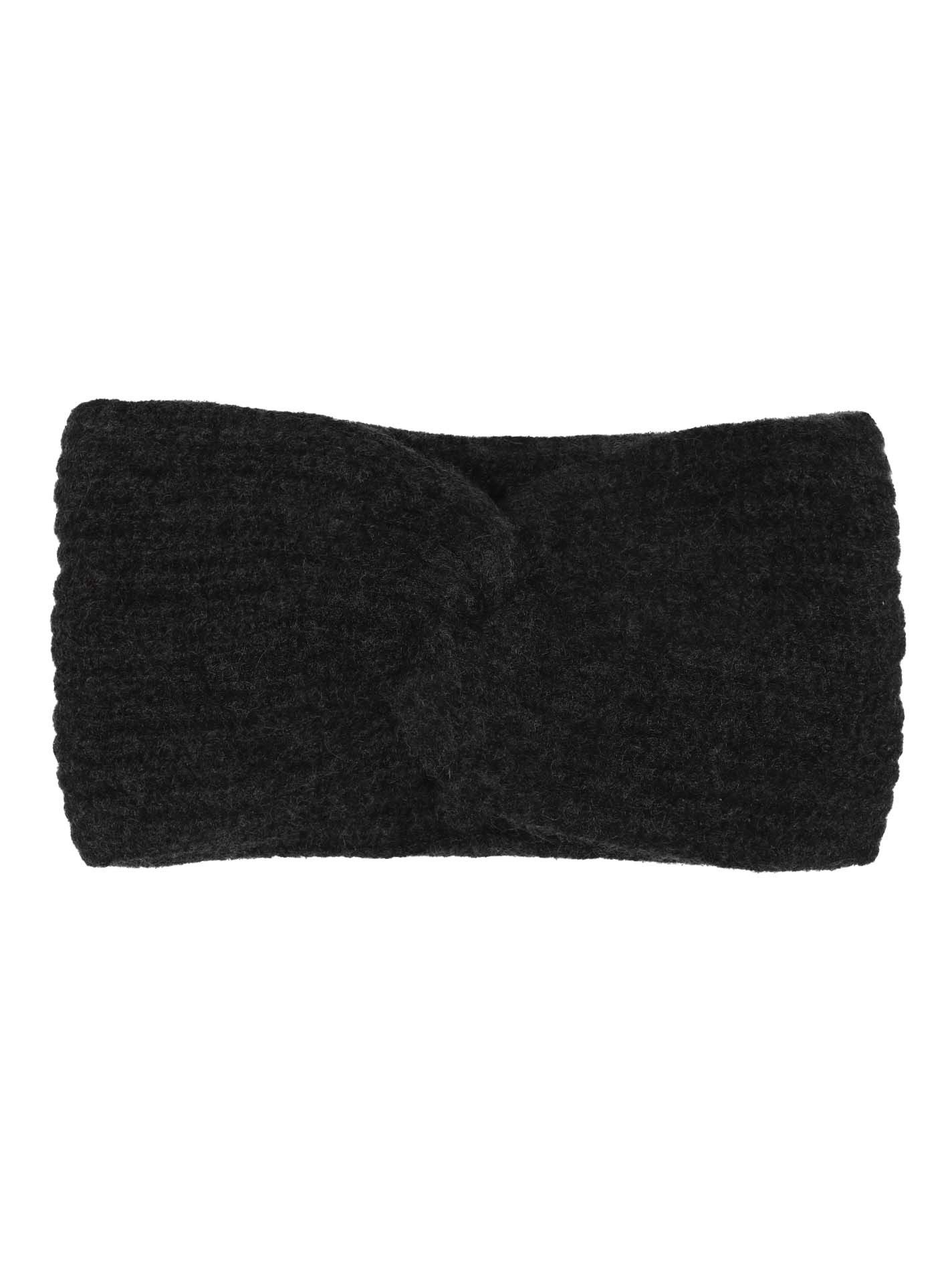 Zwillingsherz Hoofdband Rippe breed, geribbeld, met knoopdetail