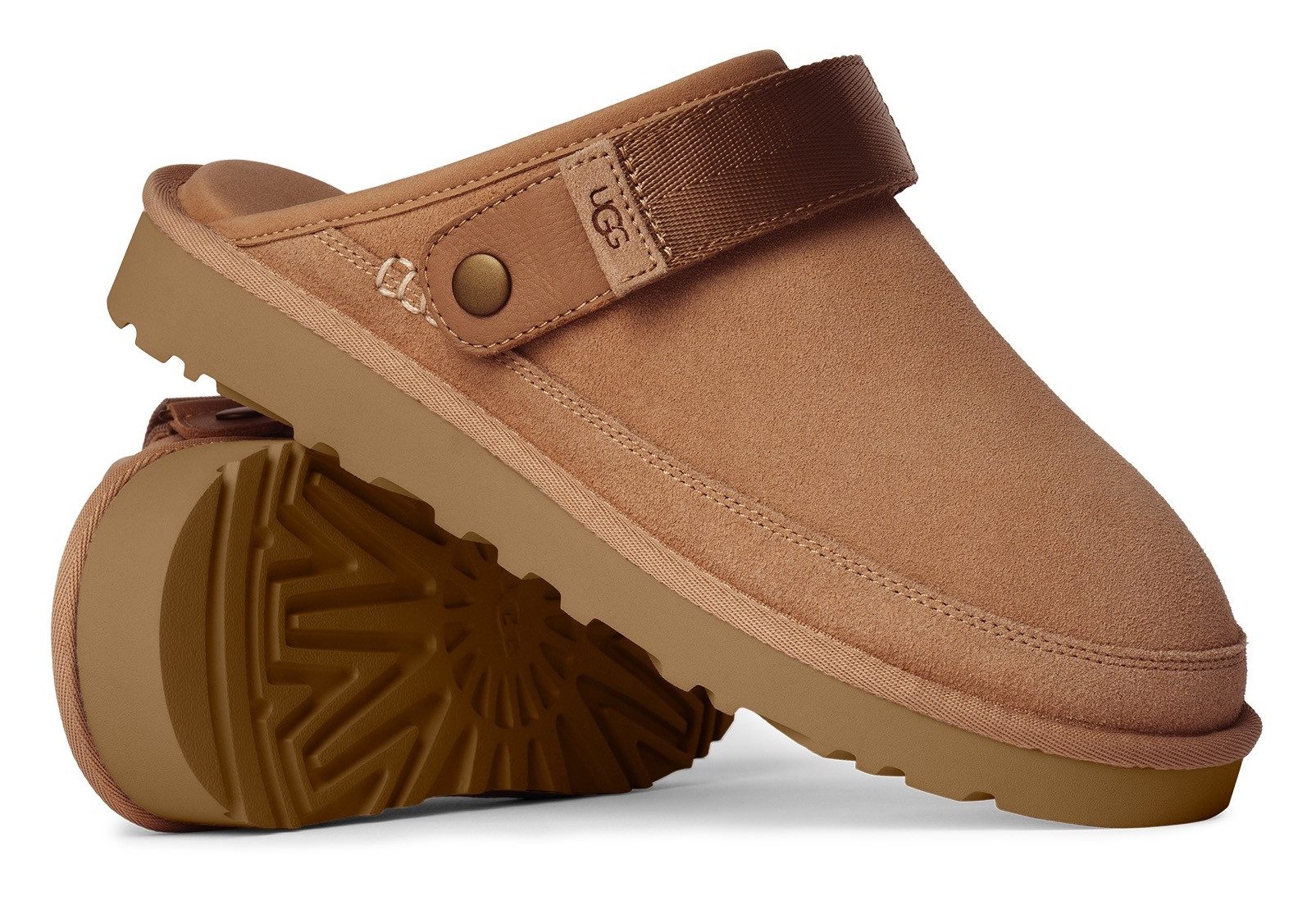 UGG Clogs Goldencoast Clog II pantoffel, slides, mule met gepolsterde voetbed heren clogs maat 9 (42) bruin