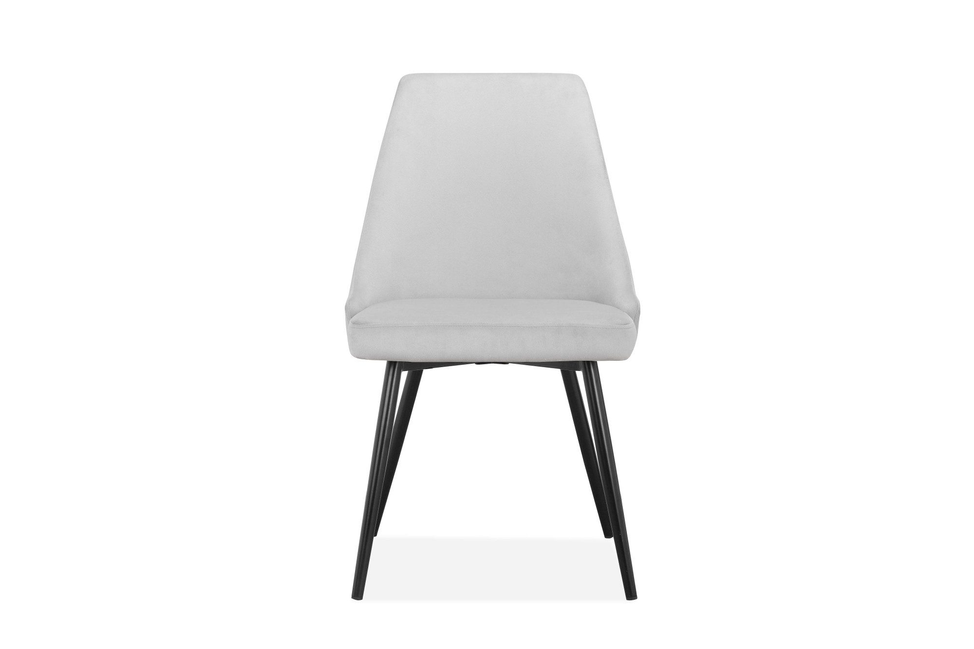 INOSIGN Eethoek Danny-Malio Glazen tafel 100x100 cm met 4 stoelen (velours stof), frame van metaal (set, 5-delig)