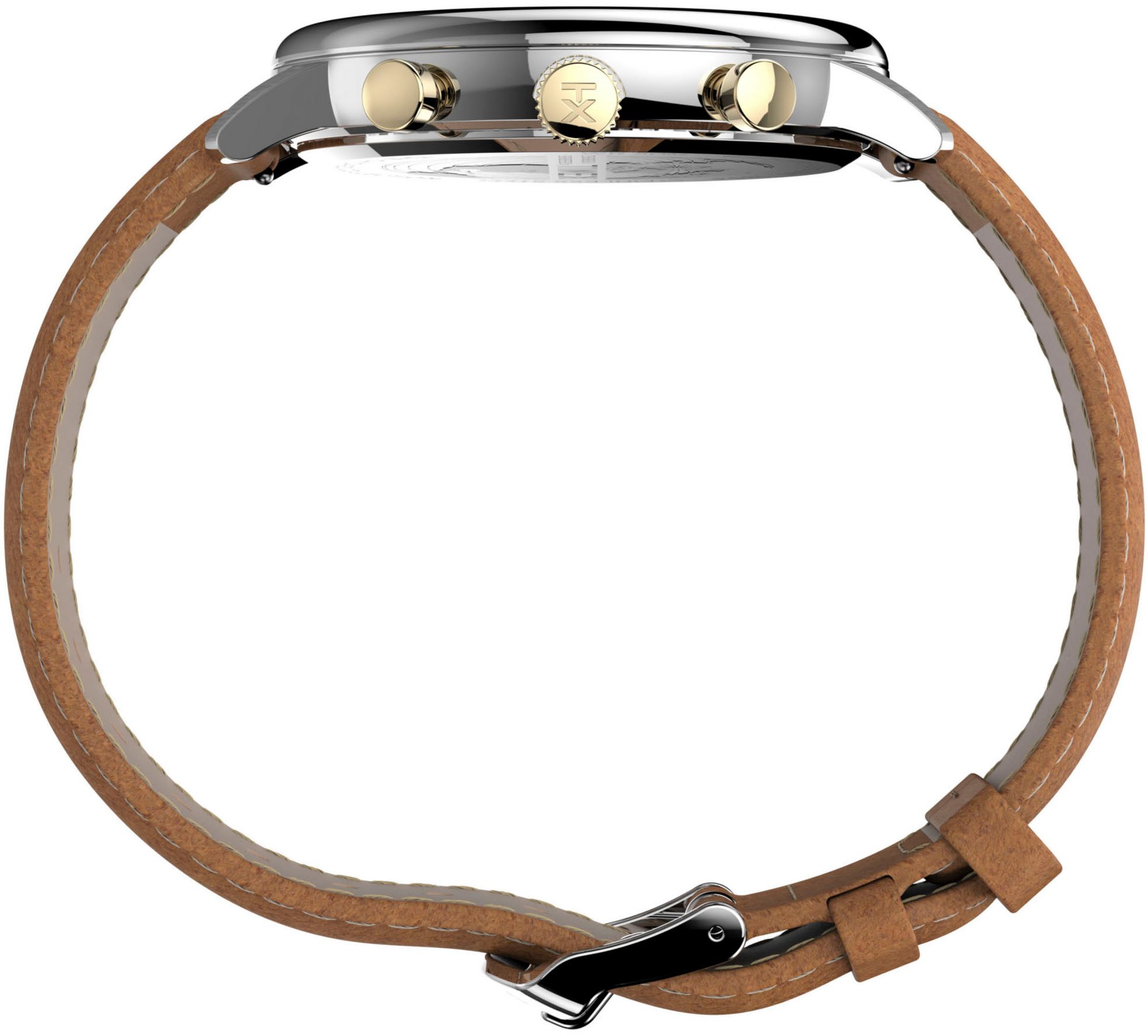 Timex Chronograaf Chicago Quarzuhr, horloge, heren, datum, stopwatchfunctie, 12/24-uurweergave