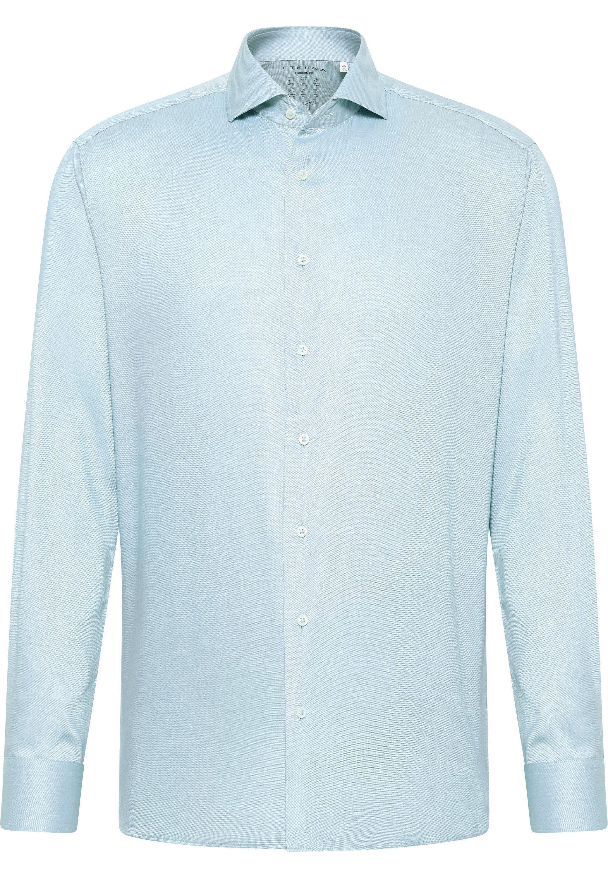 Eterna Overhemd met lange mouwen MODERN FIT EASY IRON (gemakkelijk te strijken)