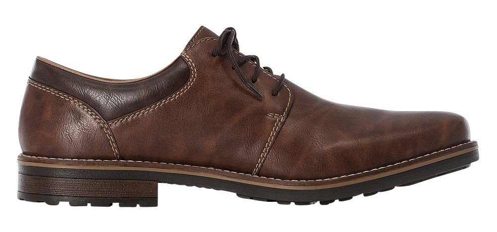 Rieker Veterschoenen met gepolsterde binnenzool, vrijetijdsschoen, lage schoen, veterschoen