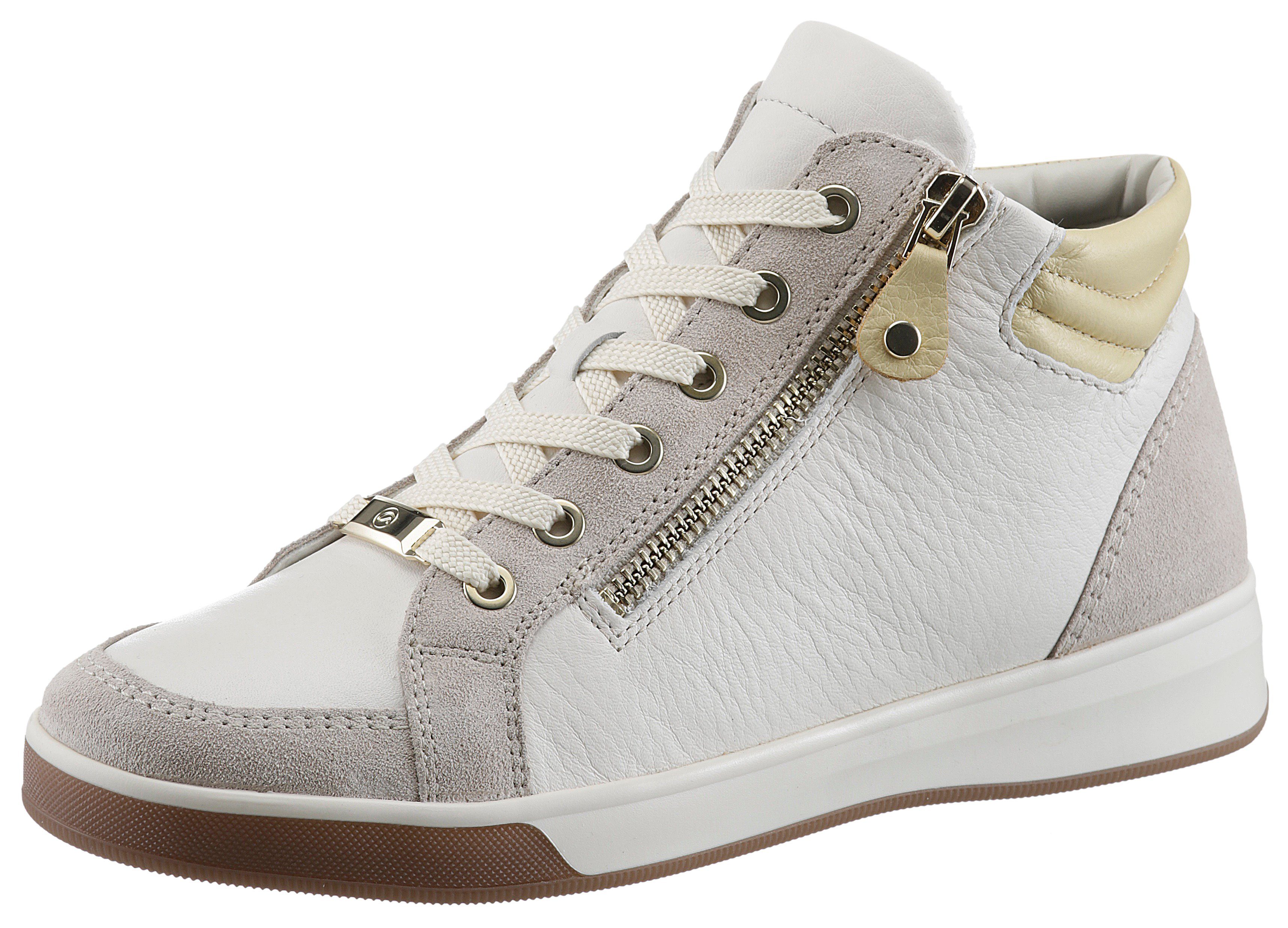 Ara Veterschoenen Rome sleehak, high top-sneaker, vrijetijdsschoen met rits