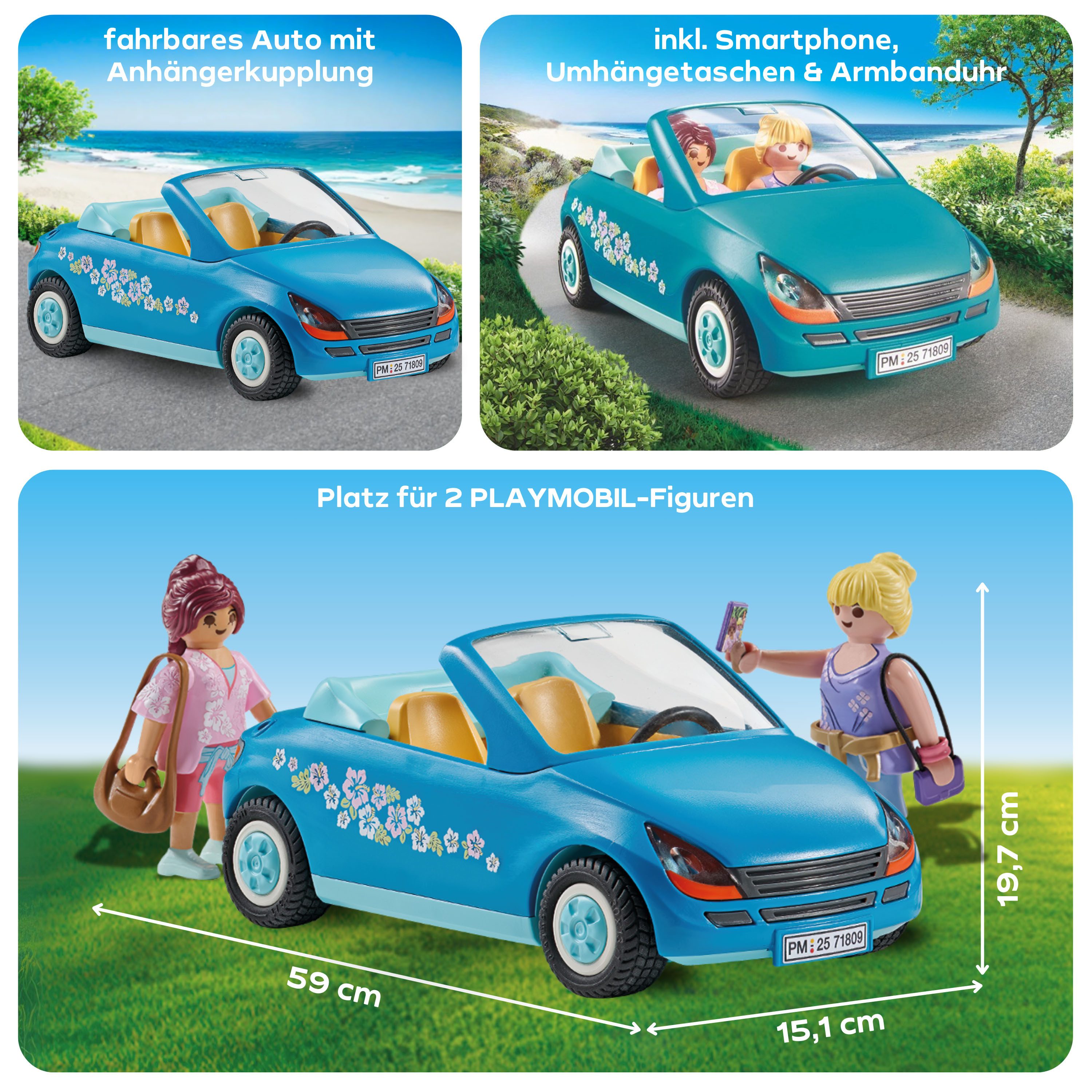 Playmobil® Constructie-speelset Cabrioausflug (71809), Playmobil My Life (30-delig)