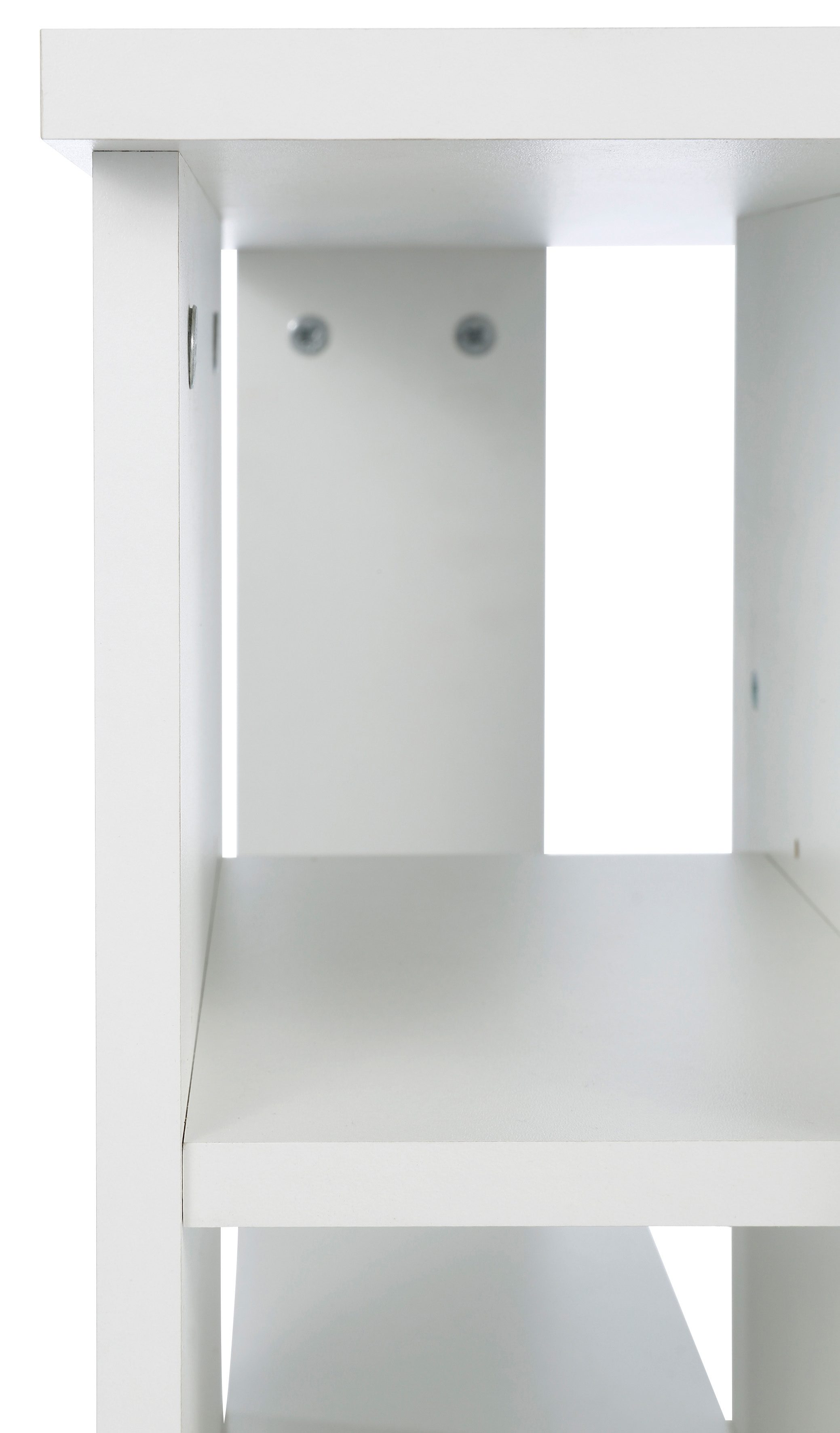 VOGL Möbelfabrik Bureau Tim met zijopen vakken & toetsenborduitrekking, Printerstandaard, 1 lade, breedte 138 cm, gemaakt in Duitsland