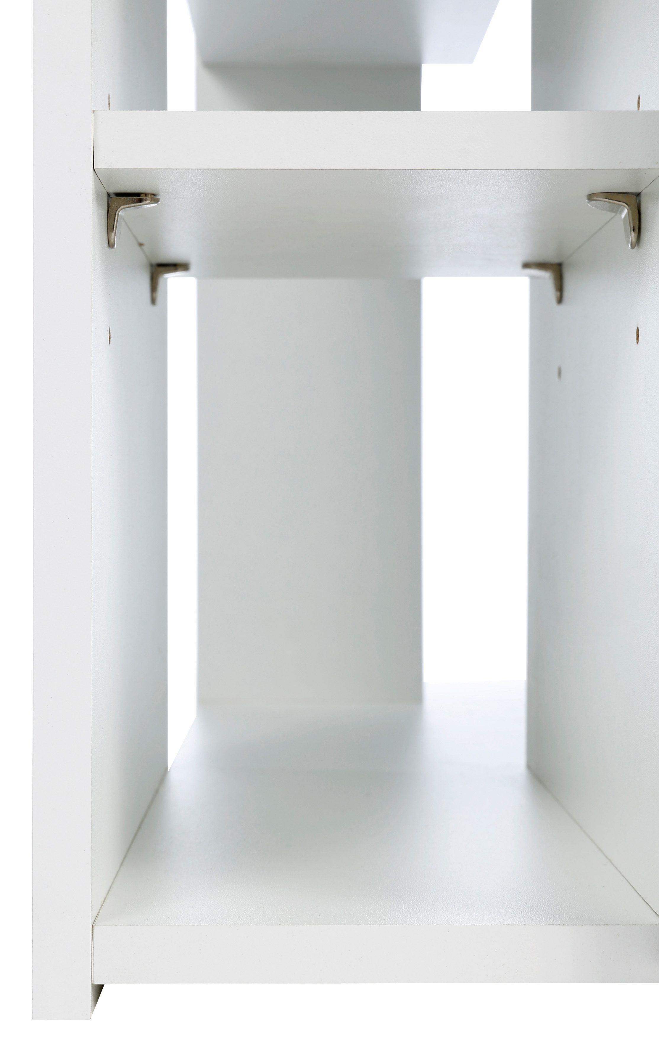 VOGL Möbelfabrik Bureau Tim met zijopen vakken & toetsenborduitrekking, Printerstandaard, 1 lade, breedte 138 cm, gemaakt in Duitsland