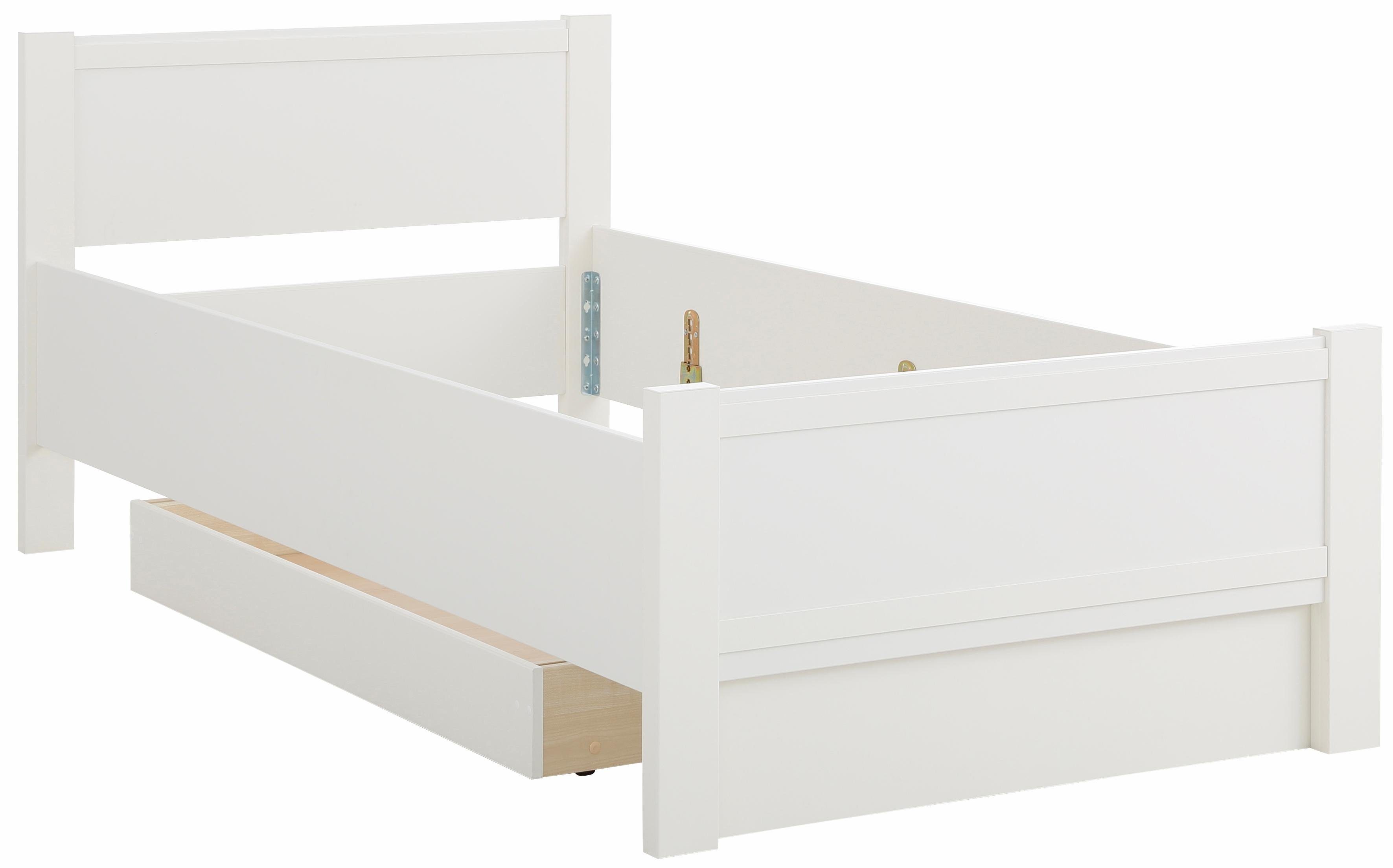 priess Bed Husum slaapkamer tienerkamer bedombouw met comforthoogte, verschillende uitvoeringen, hoogwaardige premium kwaliteit