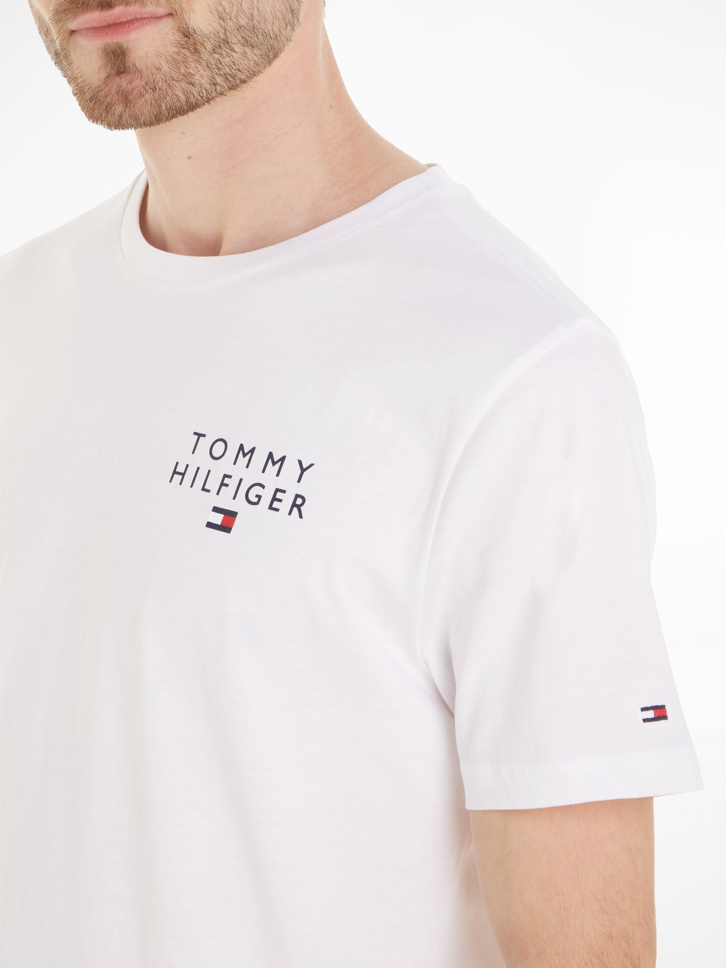 Tommy Hilfiger Underwear T-shirt CN SS TEE LOGO met tommy hilfiger merklogo-opdruk