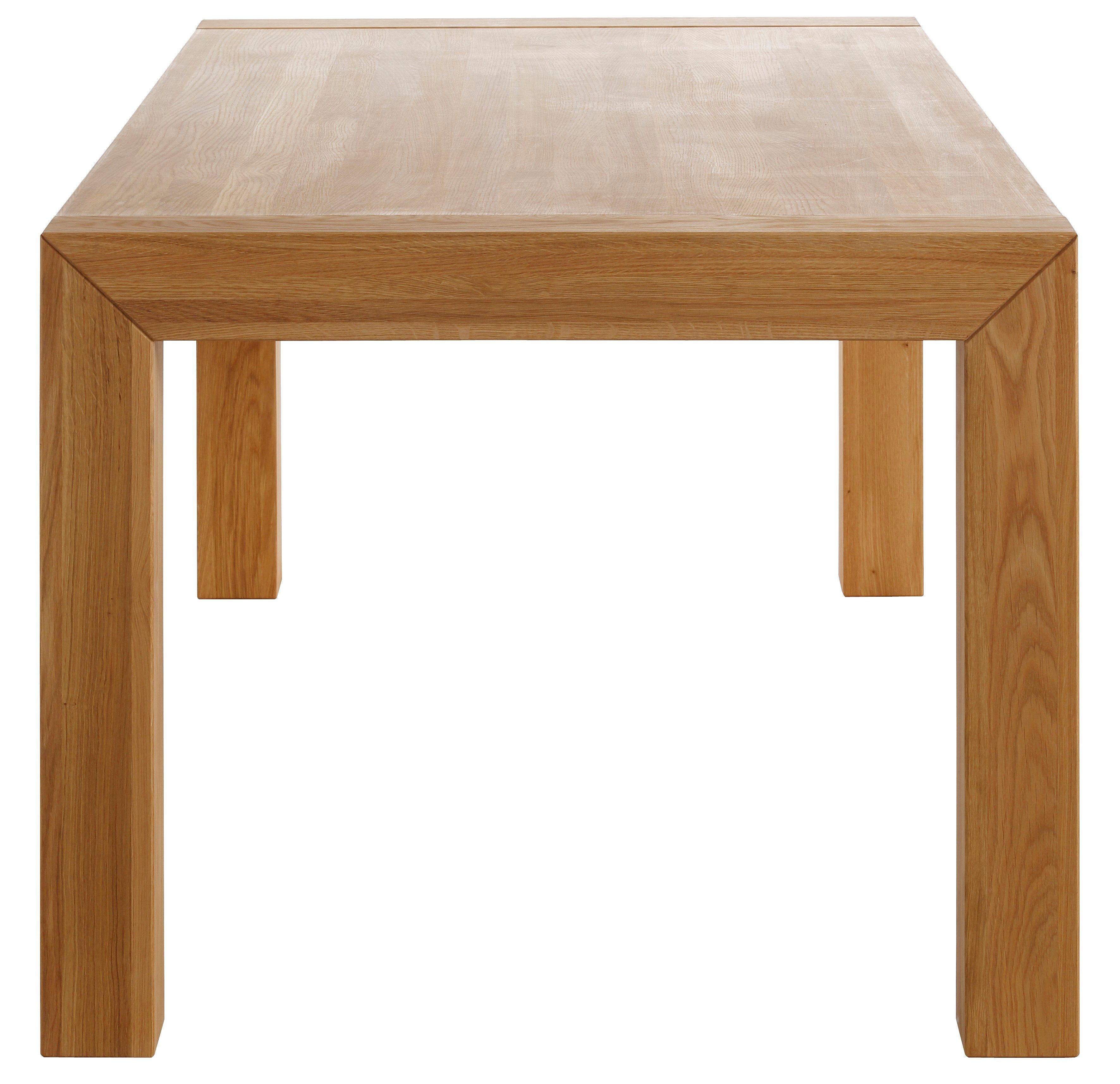 Home affaire Coulissen-eettafel Classic Breedte 180 cm
