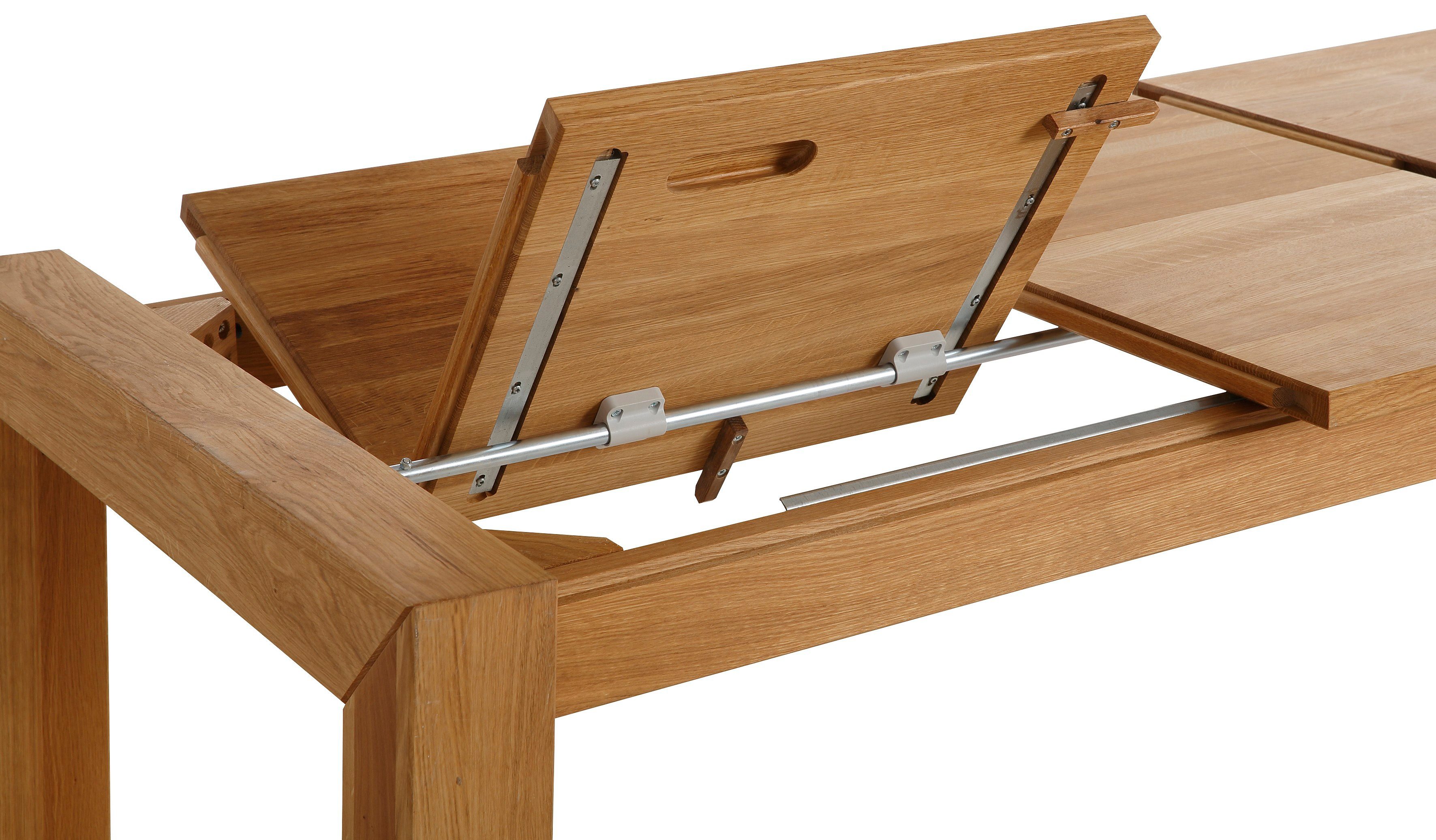 Home affaire Coulissen-eettafel Classic Breedte 180 cm