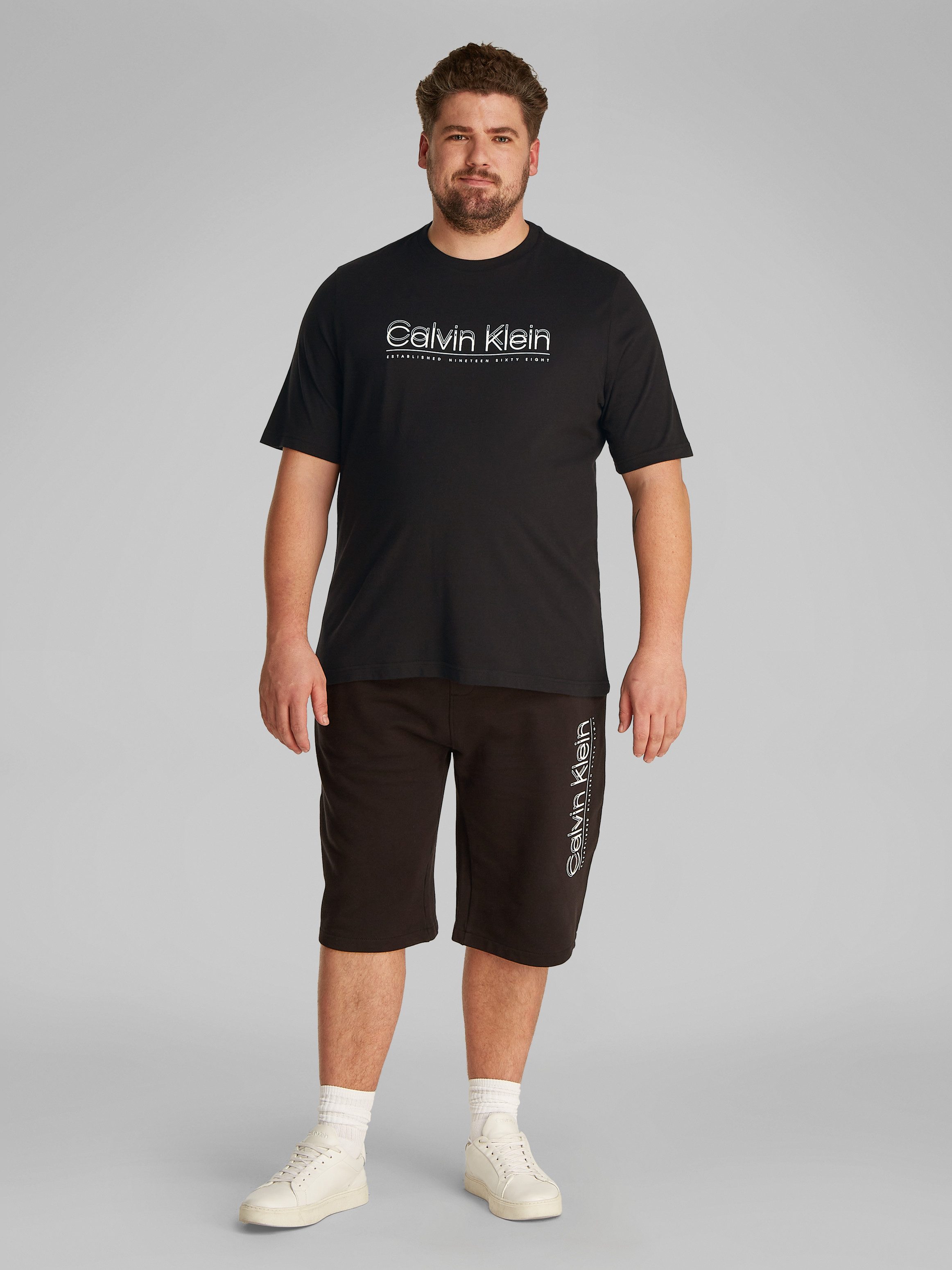 Calvin Klein T-shirt BT_CP-DOUBLE LOGO T-SHIRT