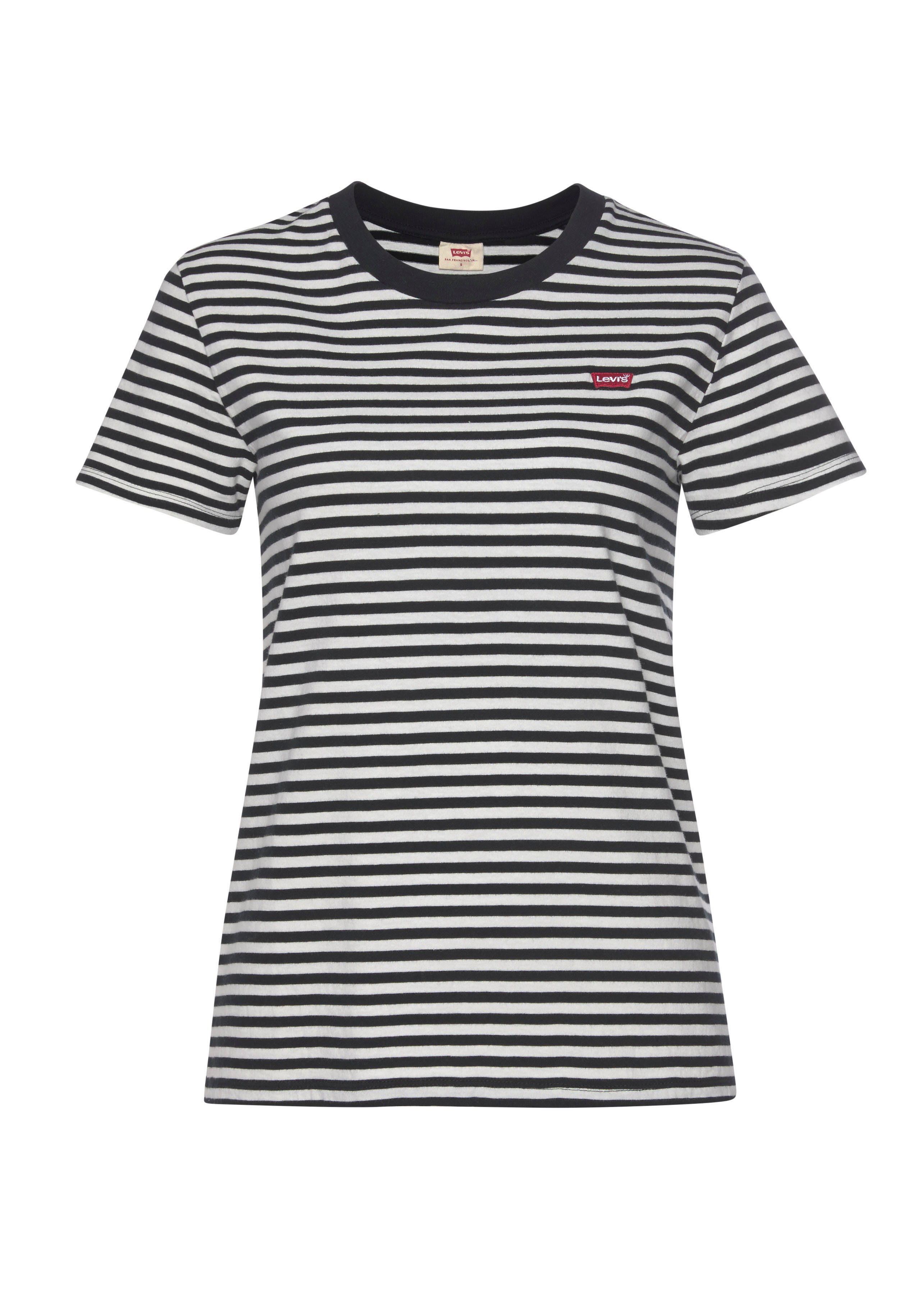 Levi's® T-shirt The Perfect Tee met klein logoborduursel