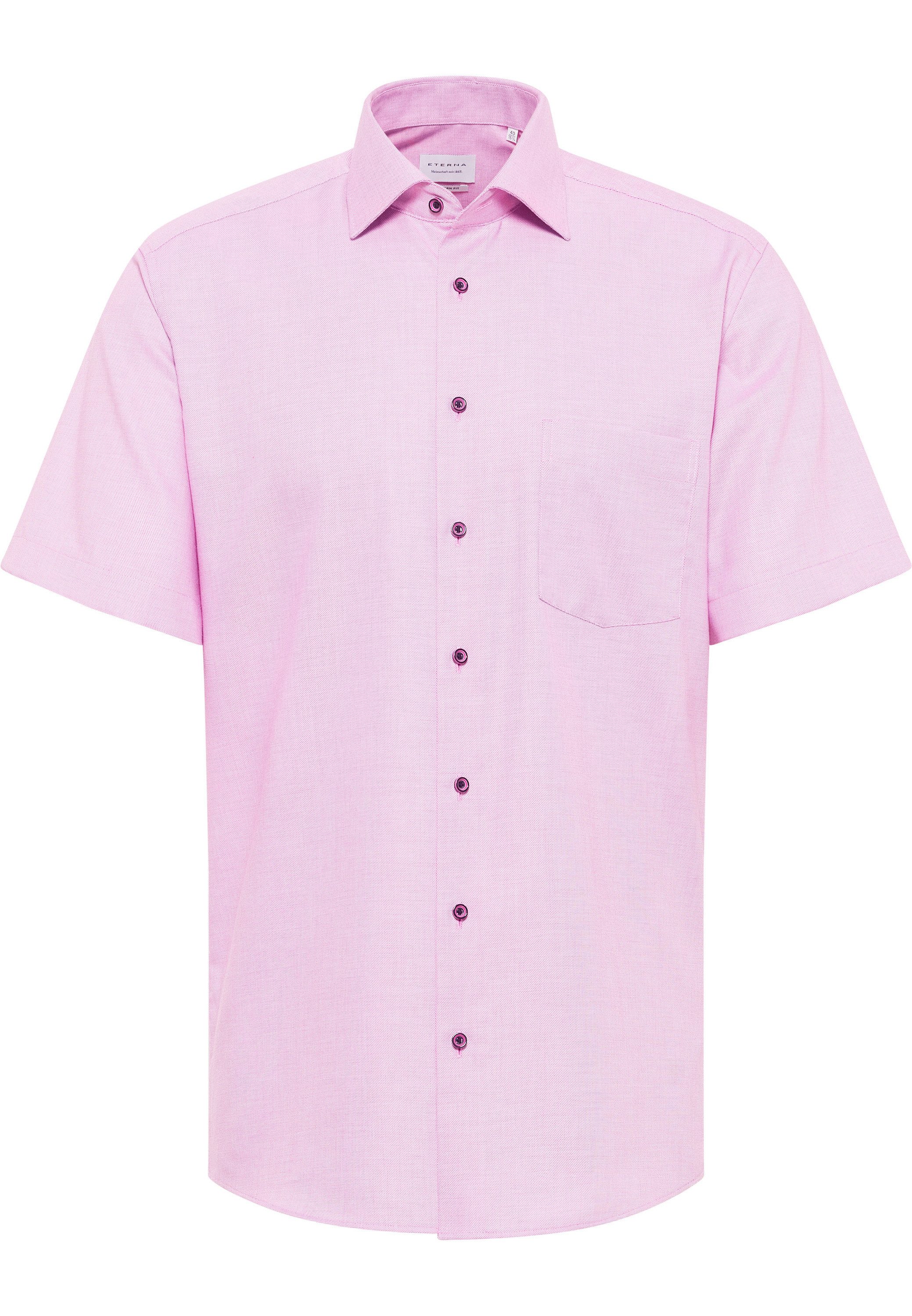 Eterna Overhemd met korte mouwen MODERN FIT NON IRON (strijkvrij)