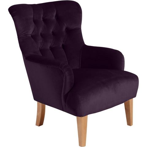 Max Winzer® Chesterfield-fauteuil Bradley met elegante knoopstiksels