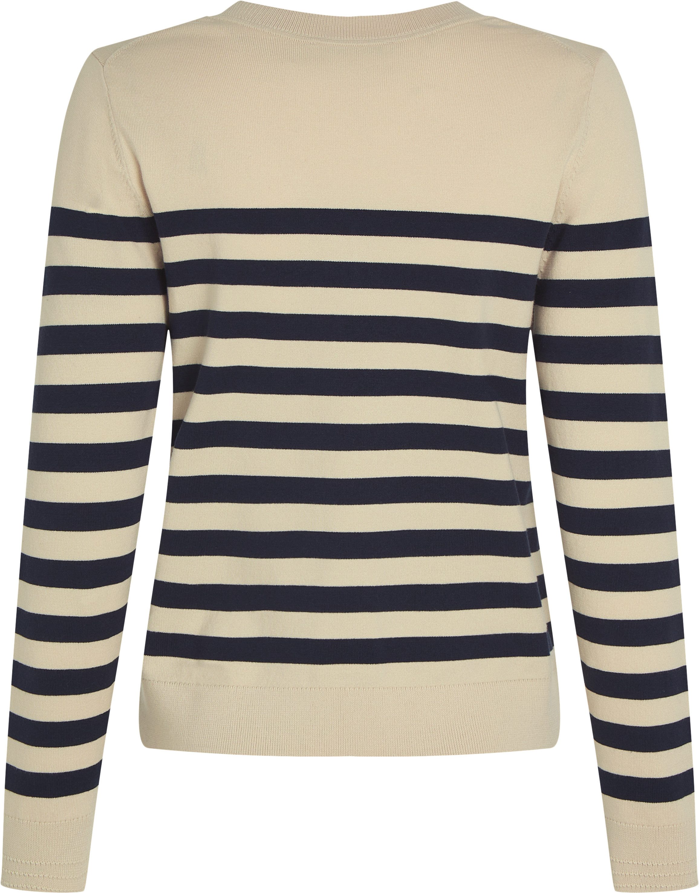 Tommy Hilfiger Trui met V-hals met logoborduursel